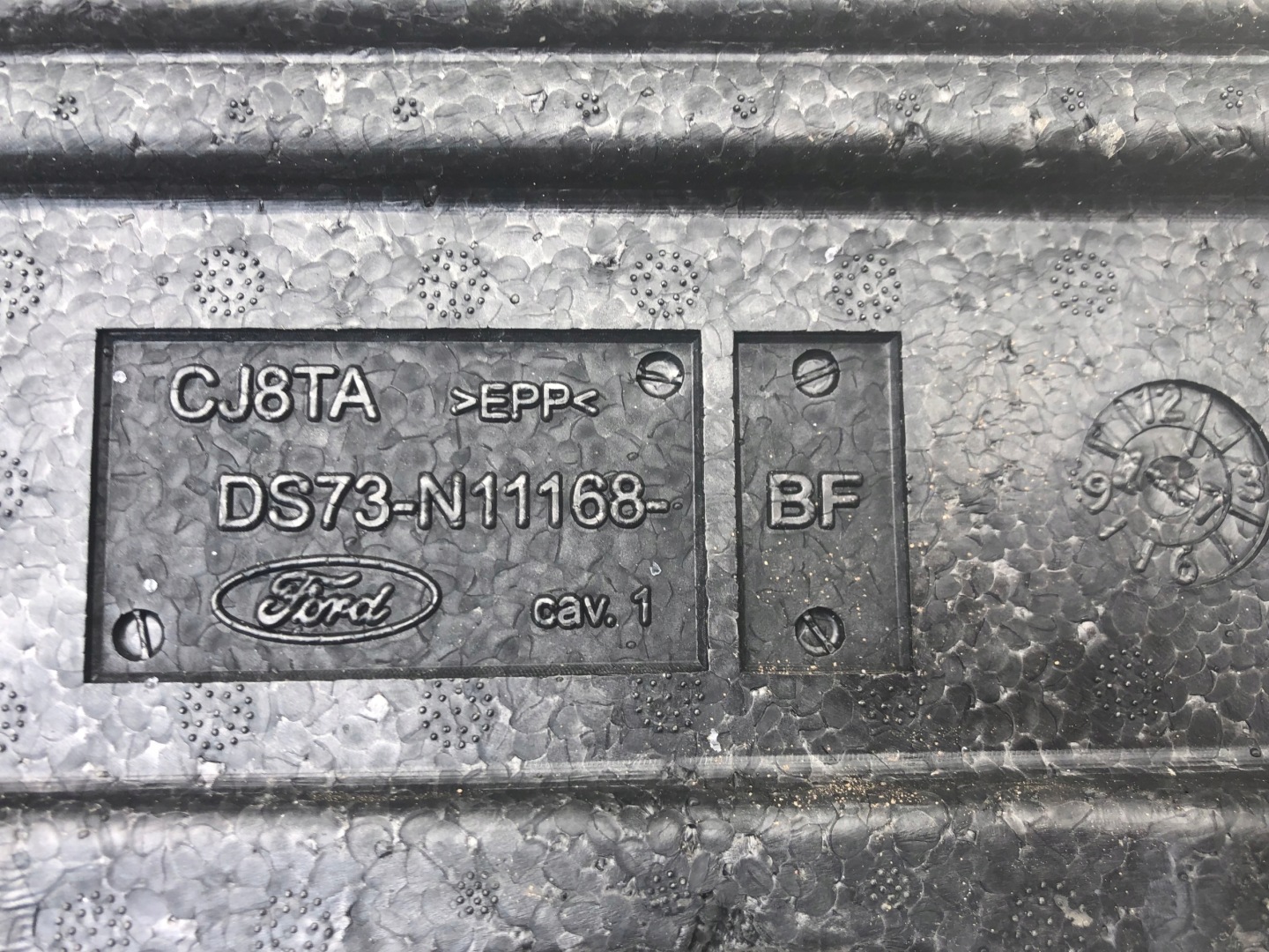 polystirene boot floor well MONDEO MK5 KOMBI