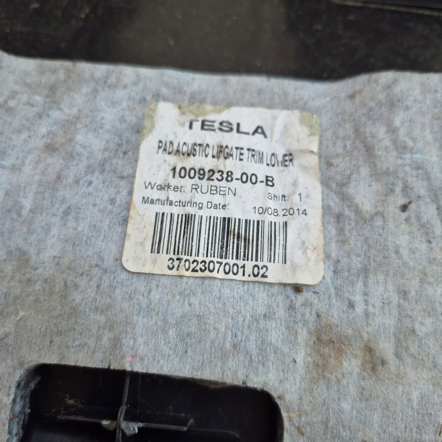 TESLA MODEL S verkleidung heckklappe heck