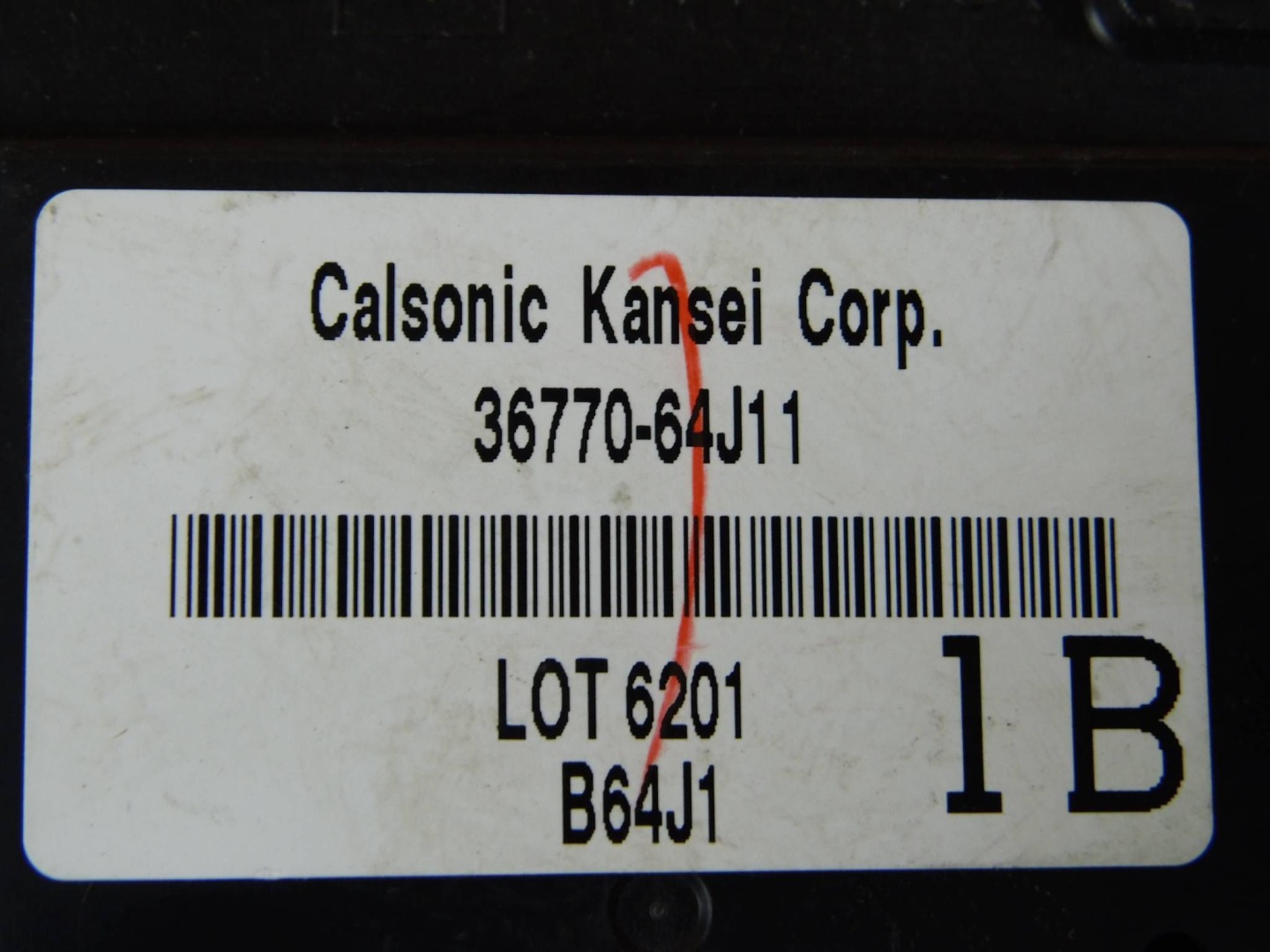 Suzuki Grand Vitara II module computer control unit komfortu 36770-64J11
