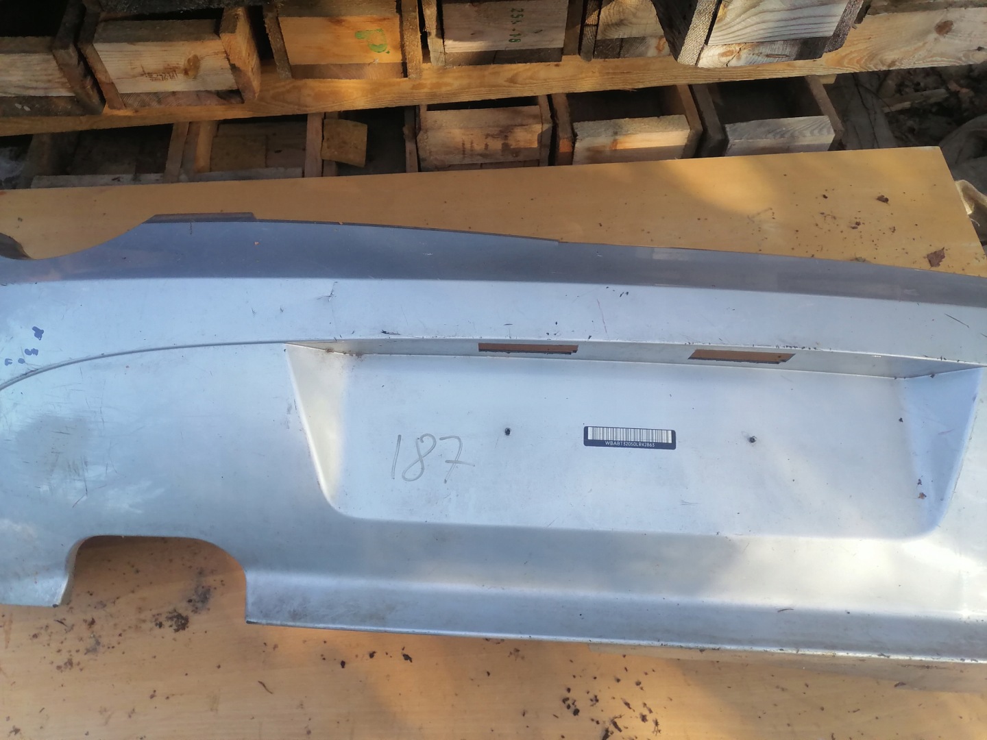 bumper rear part BMW Z4 E85 E86 02-06 7016068