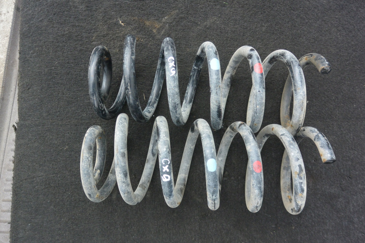 spring rear part KPL AWD 2.5 T MAZDA CX-9 II