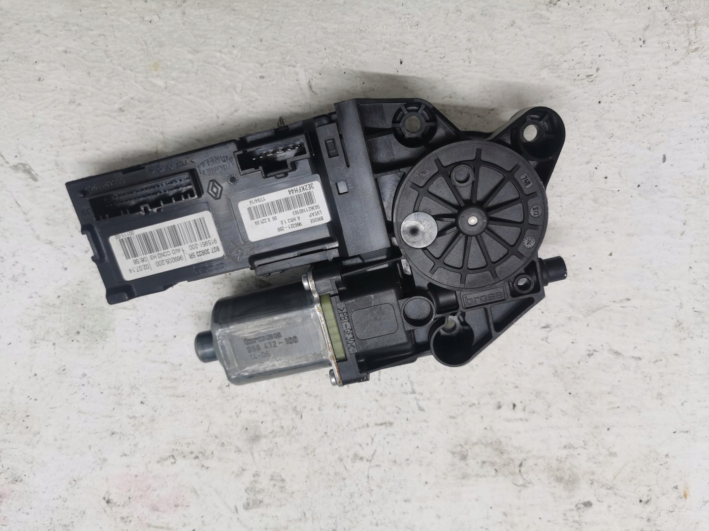 mini motor windows right front RENAULT SCENIC III EU