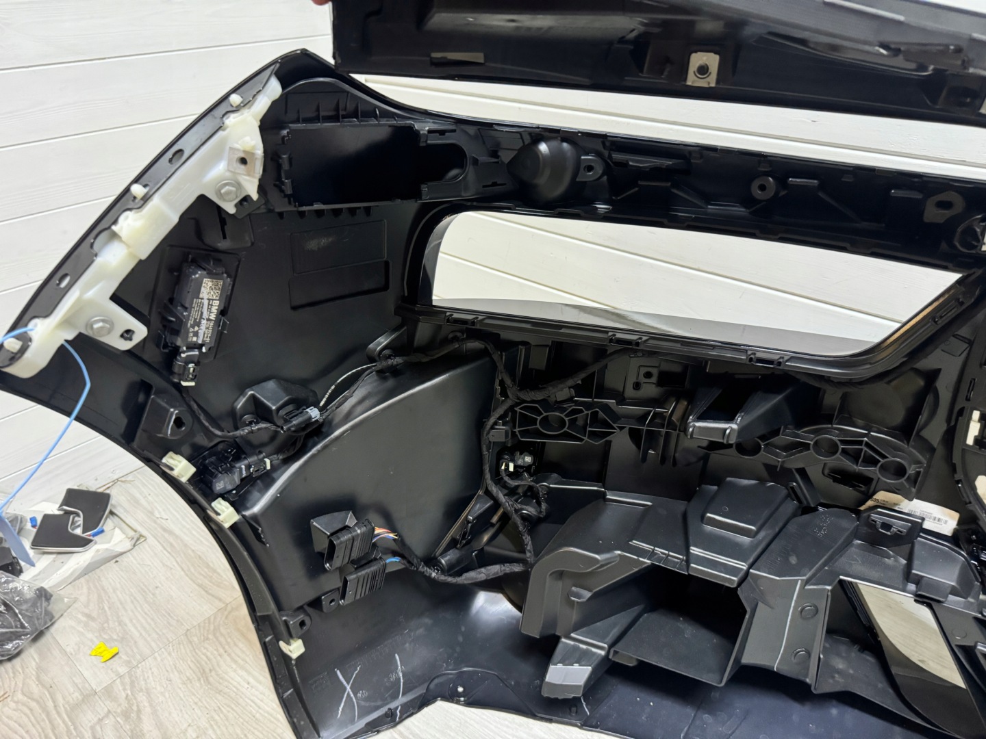 BMW 7 G70 bumper M PAKIET front front complete CHROM