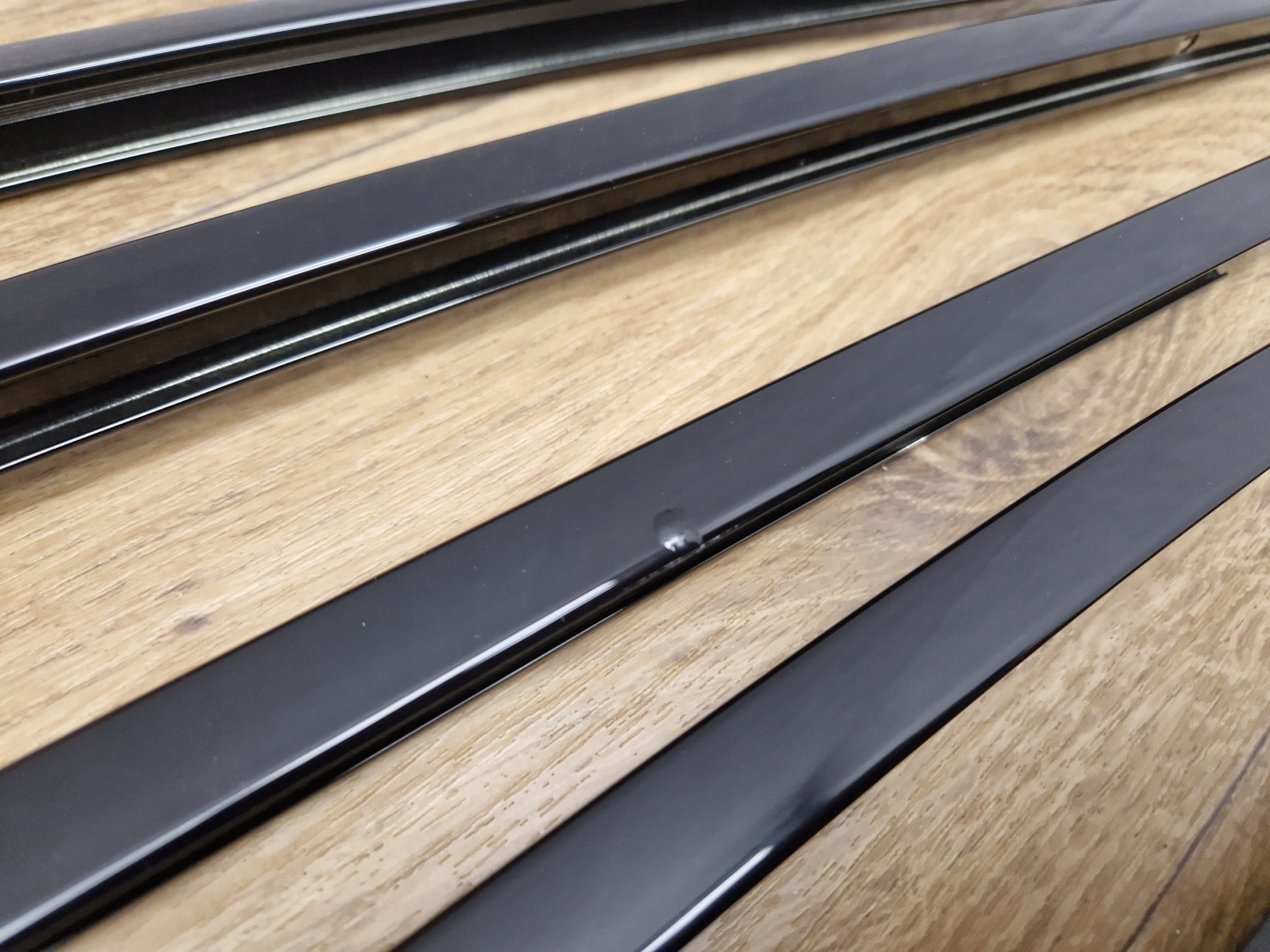 BMW 5 F10 mouldings SHADOWLINE black WYSOKI POLYSK m-packet complete running board