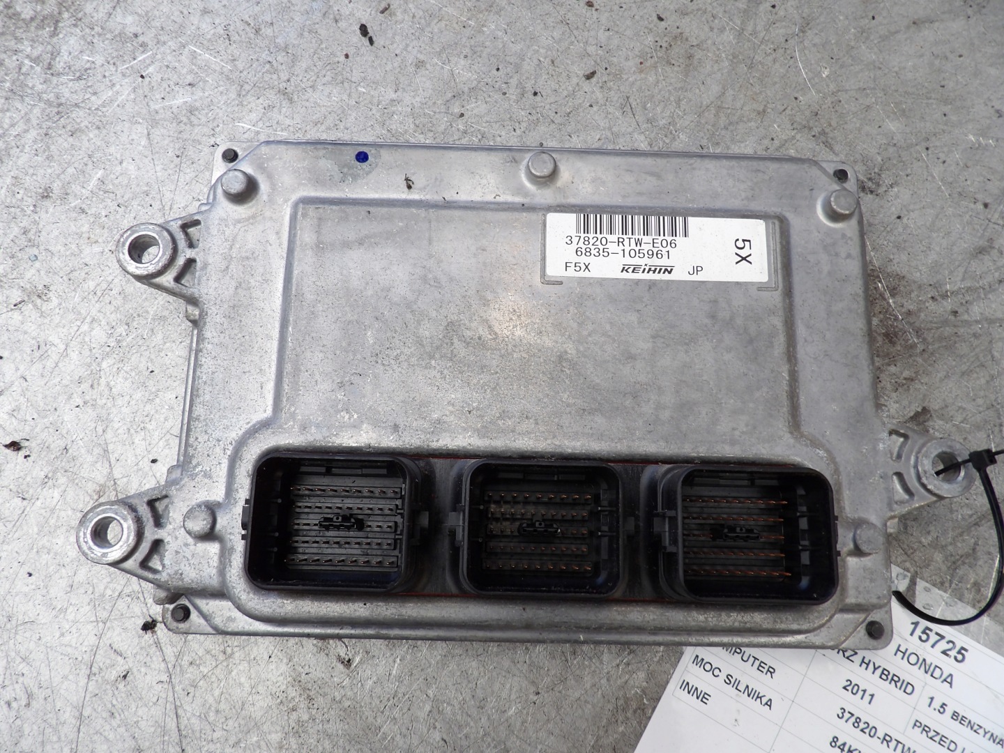 Honda CR-Z computer, control unit 1,5 Hybrid
