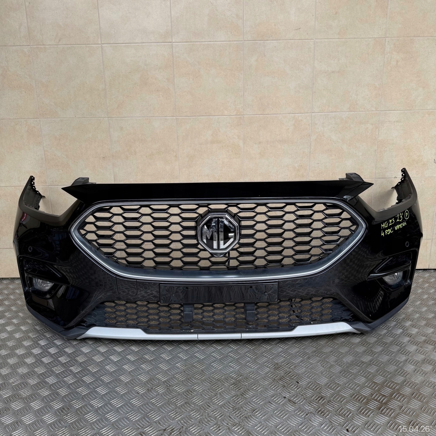 front bumper complete MG ZS LIFT 2023 ROK 4 PDC KAMERA