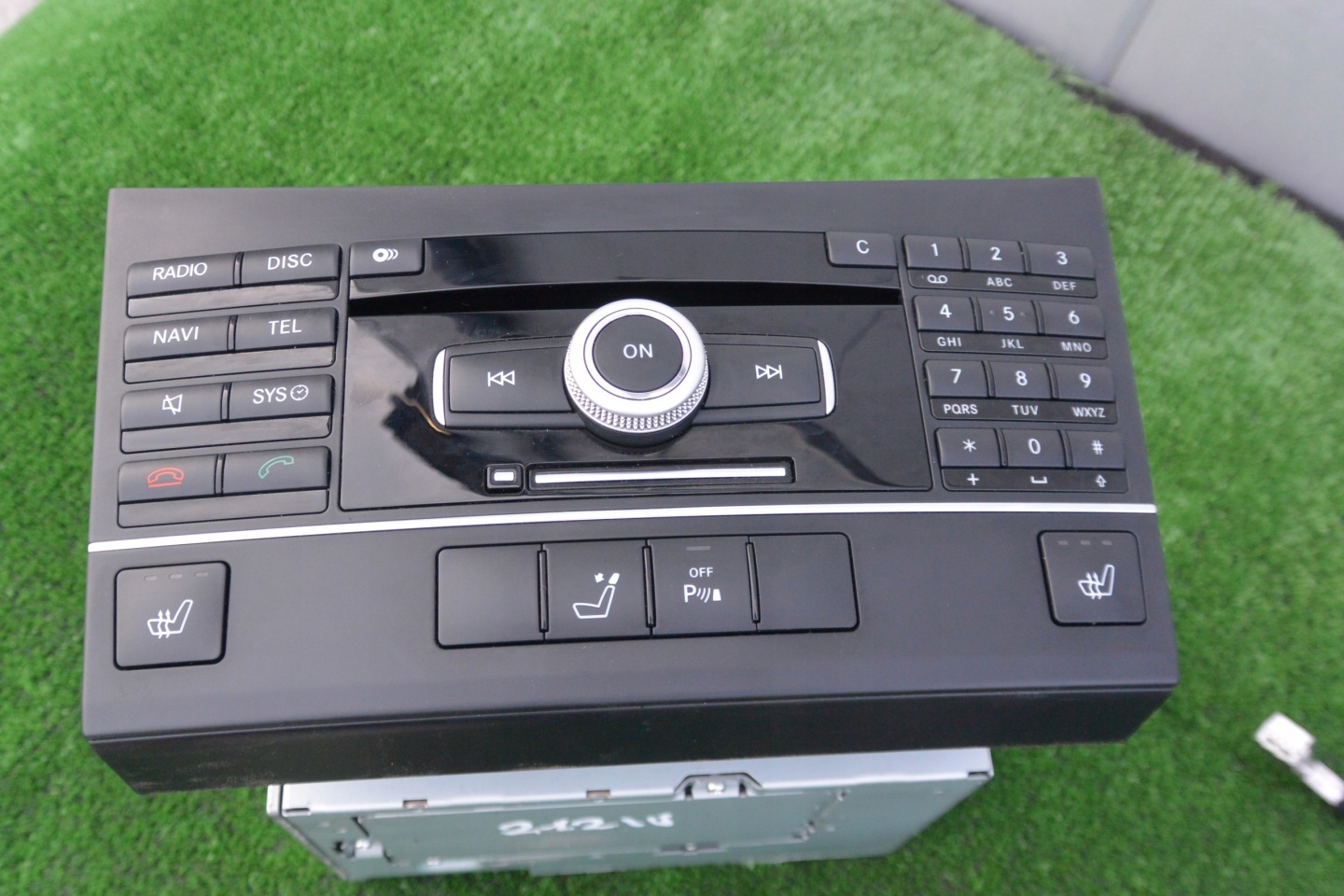 RADIO NAVI display KPL MERCEDES W212
