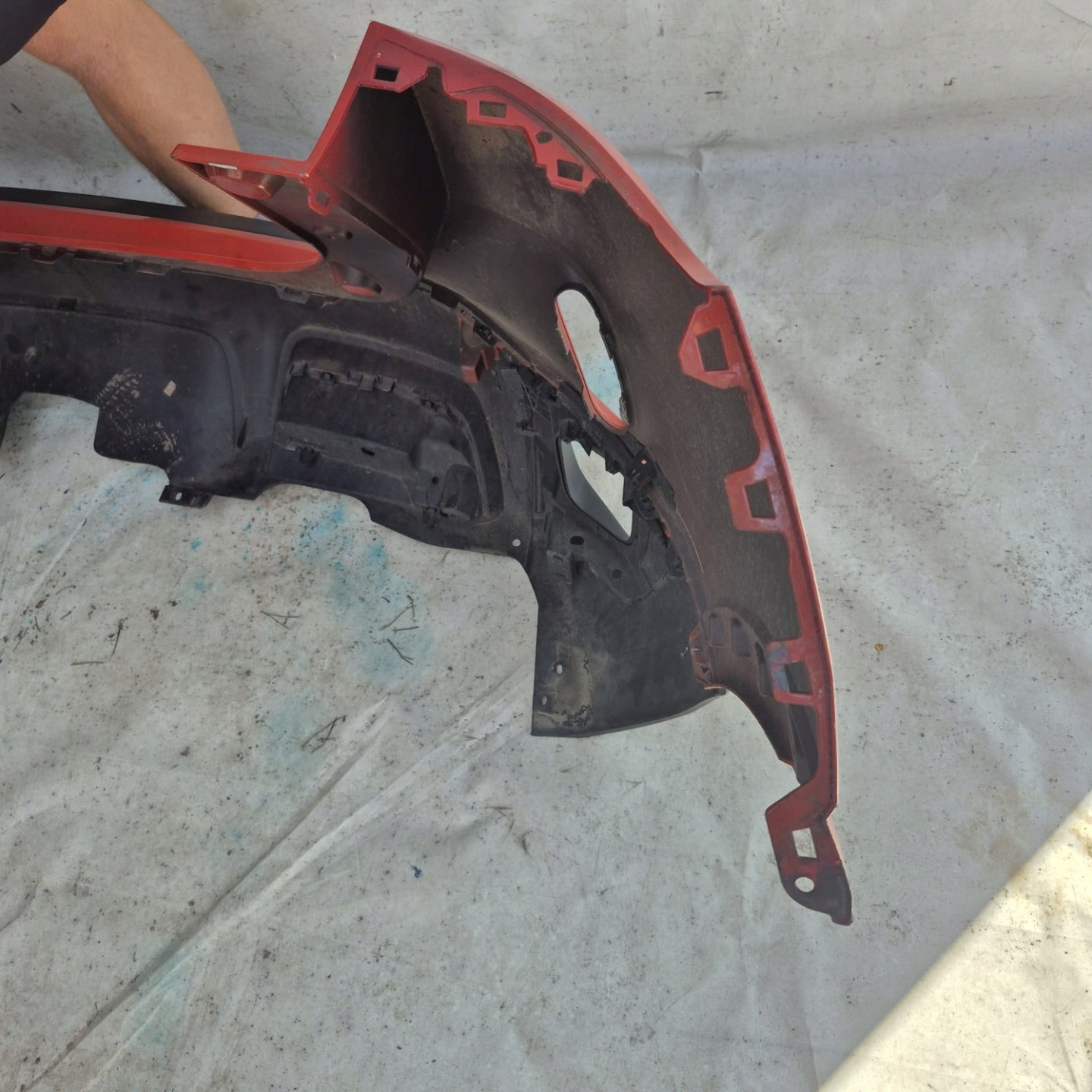 CITROEN C5 AIRCROSS 17- bumper rear part rear PDC