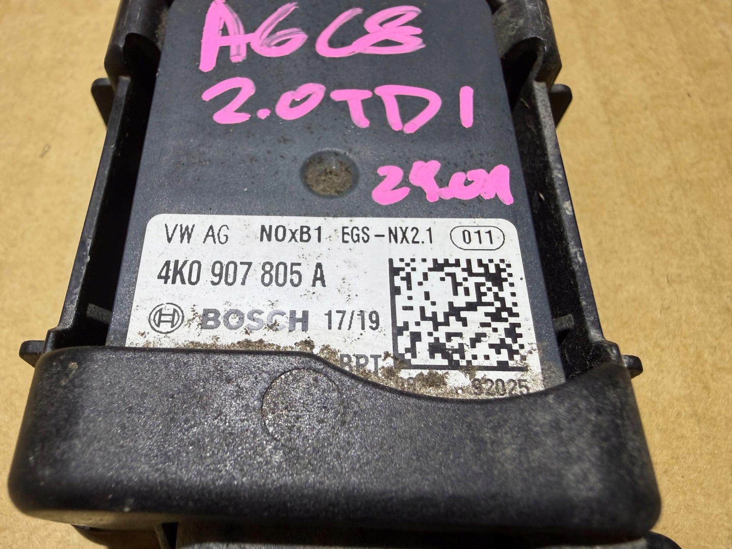 AUDI A6 C8 2.0 TDI SONDA LAMBDA Sensor NOX 4K0907805A