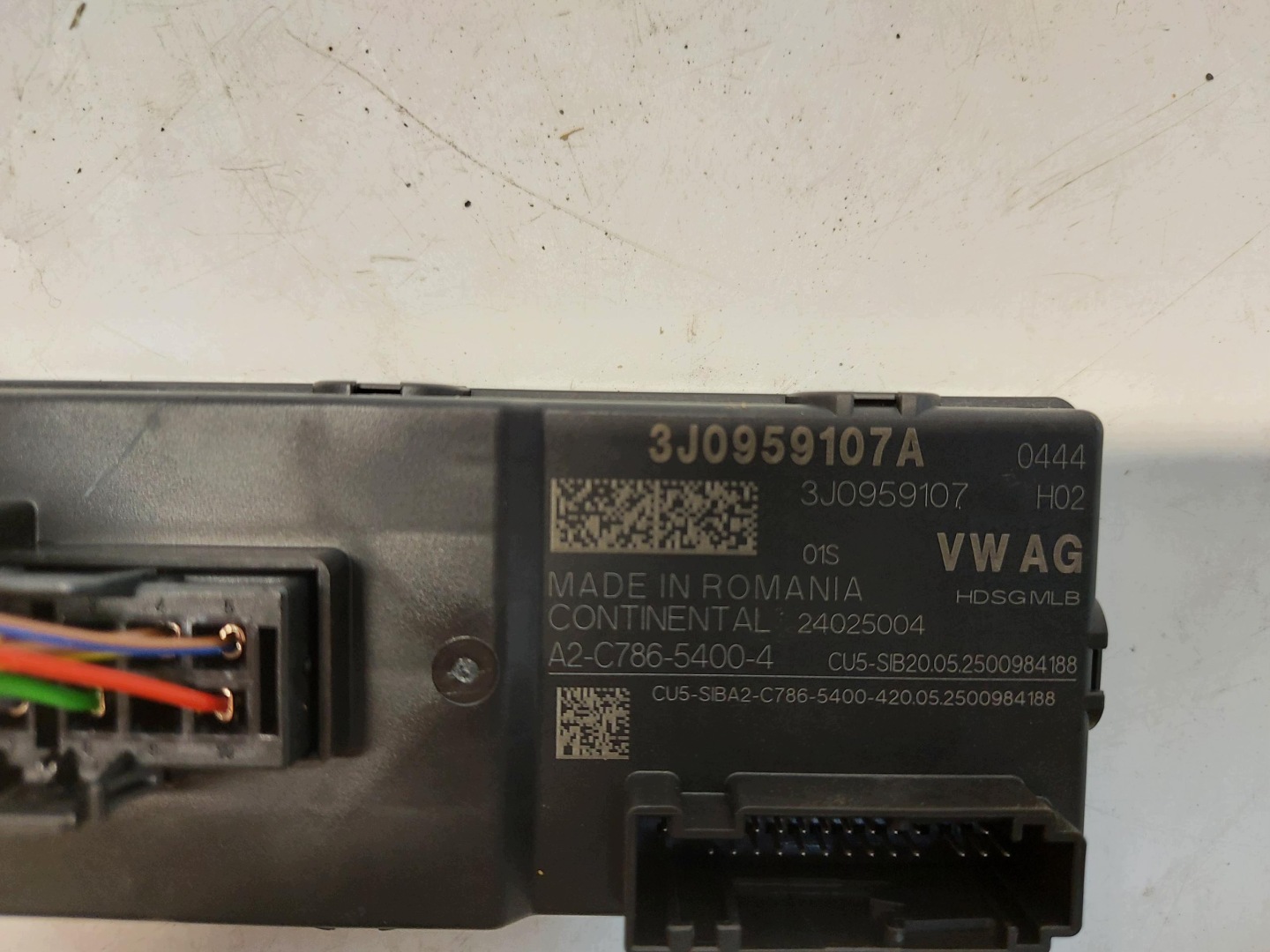 VW Passat R B9 3J0 2025r control unit module bonnet boot 3j0959107a