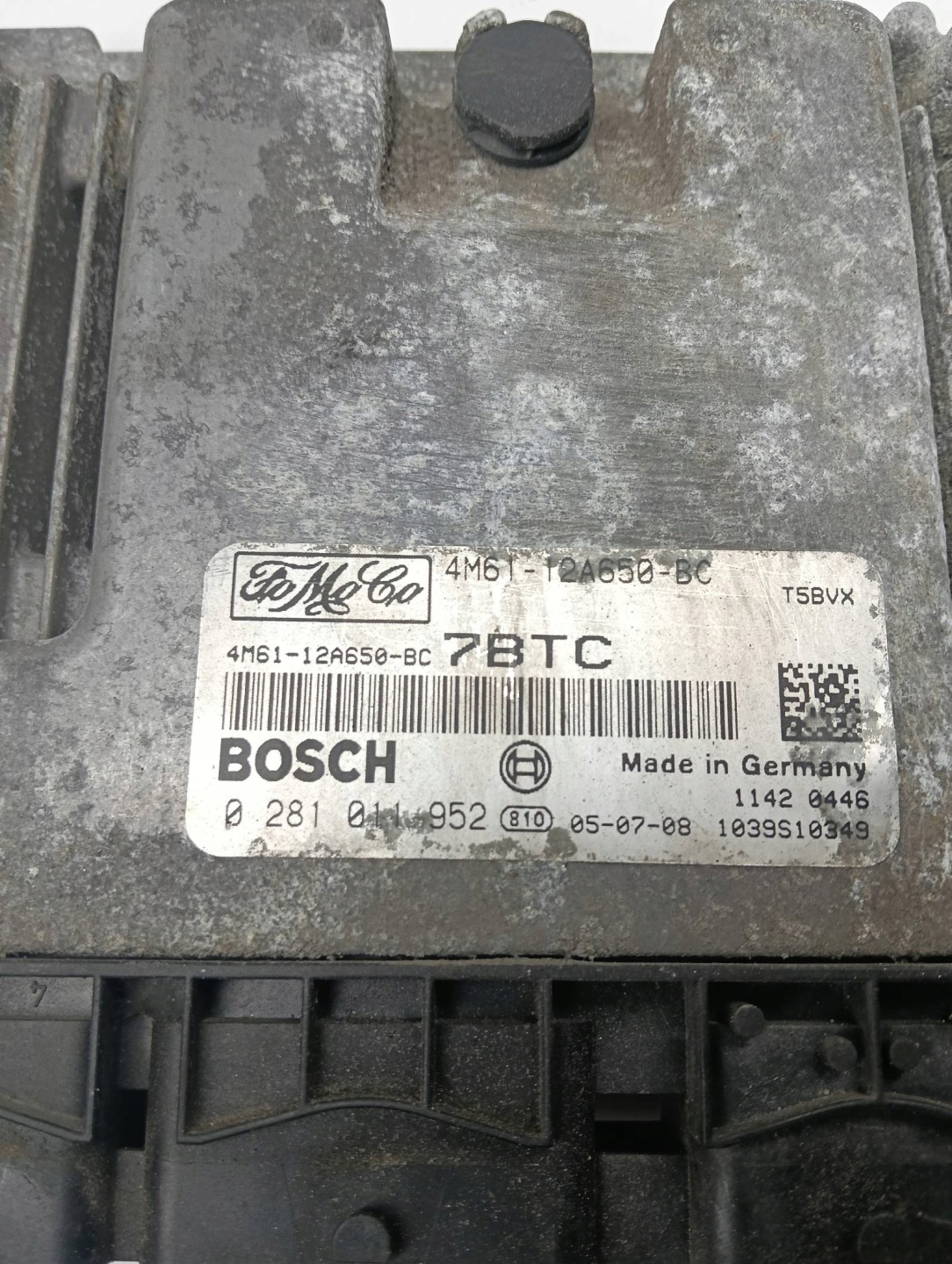 control unit of the engine MAZDA 3 1,6 CITD 4M61-12A650-BC