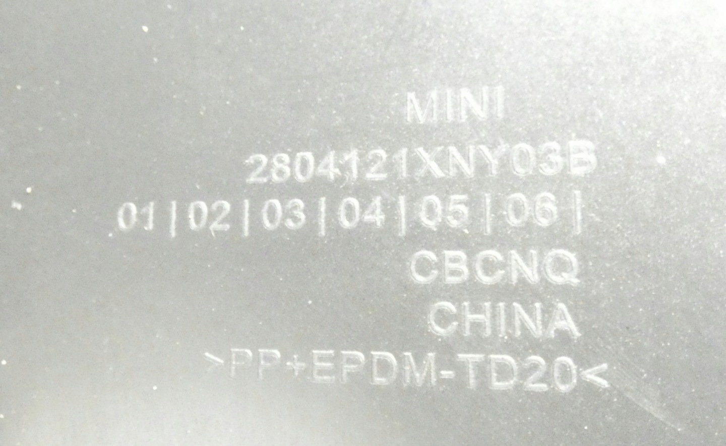 MINI ACEMAN JCW J01 2804121 2024- below 6 PDC bumper rear part rear