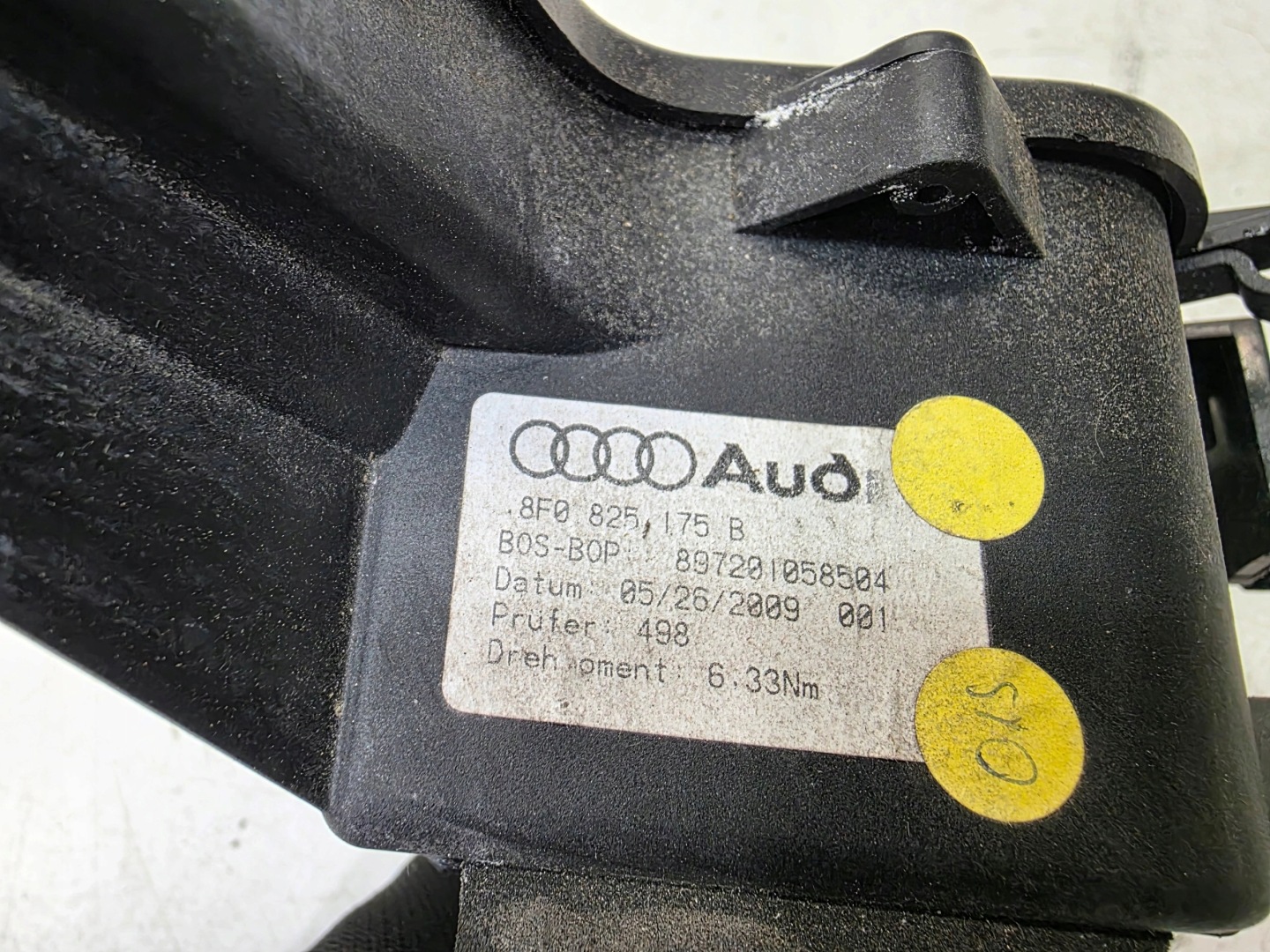 Gestänge ZWIJAK ROLETY dach AUDI A5 8T CABRIO 8F0825175B