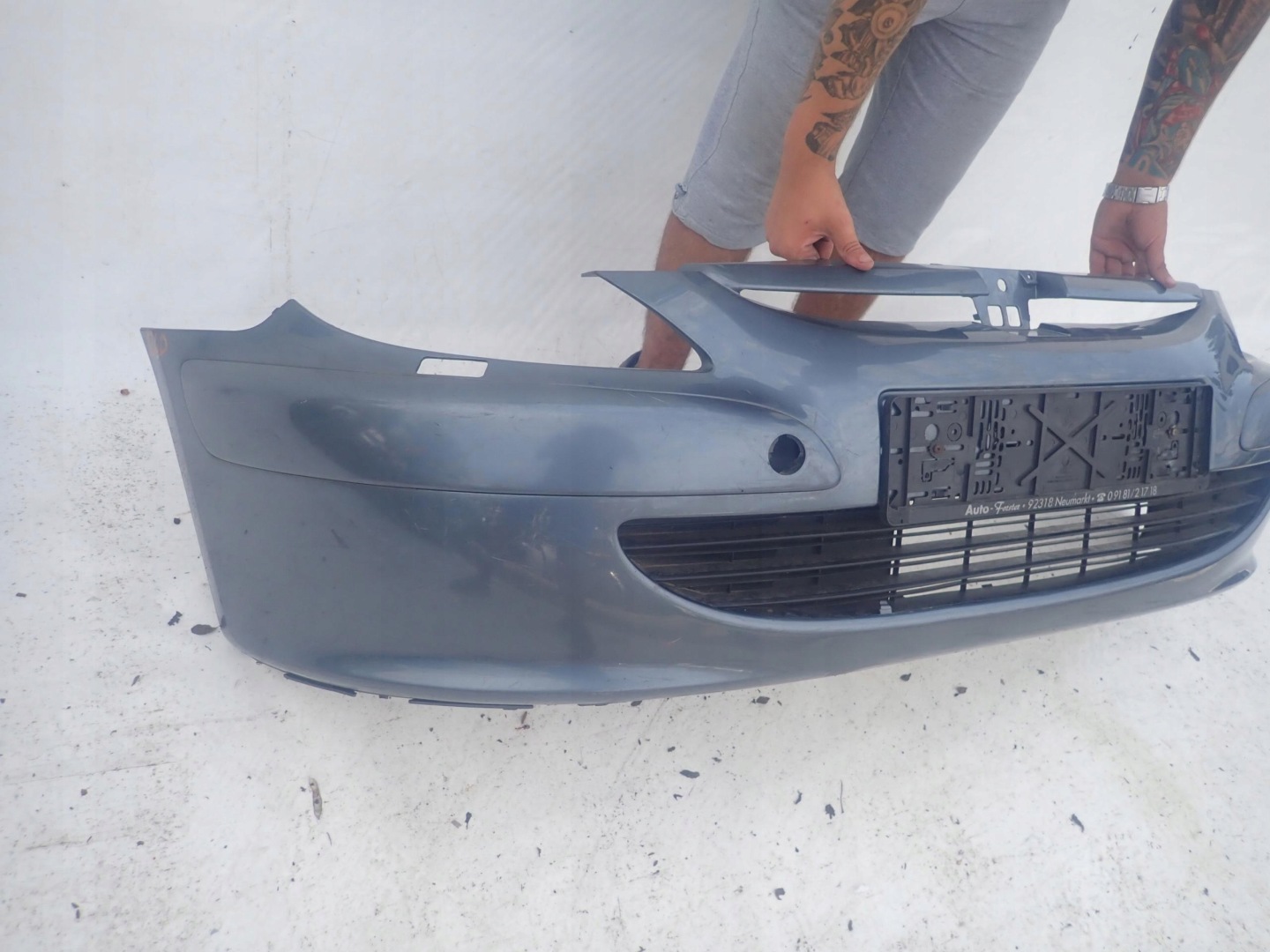 PEUGEOT 307 01-05 Stoßstange vorne Spritzdüse