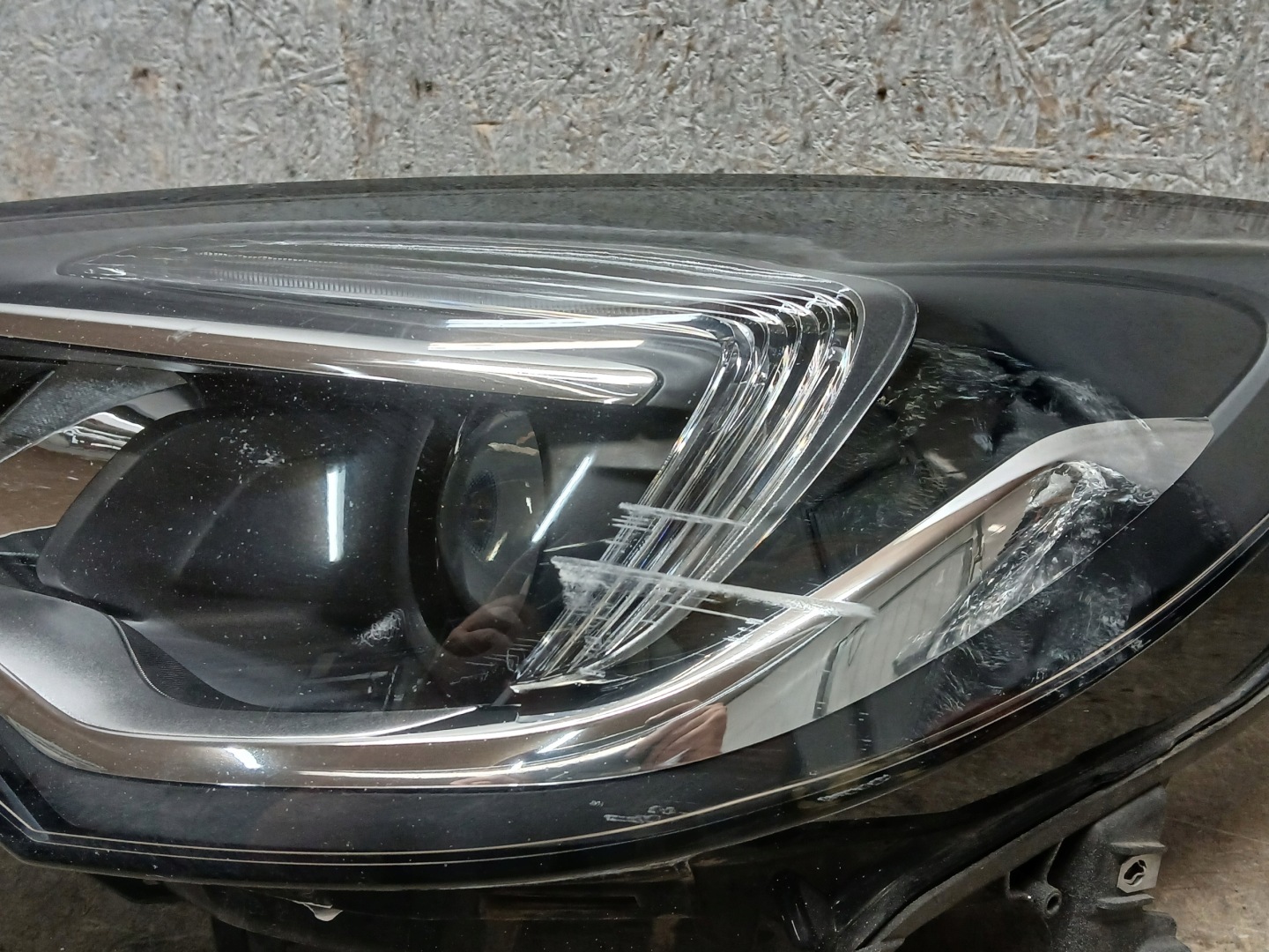 light front left OPEL ASTRA K V 5 lens LED 15-19 39158005
