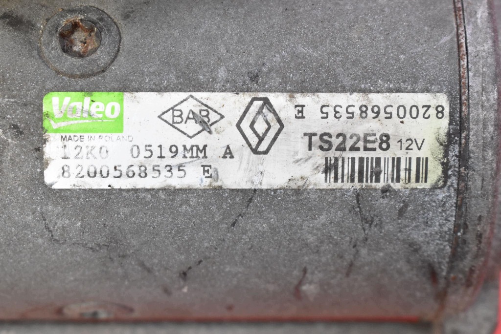 starter test TS22E8 8200568535E RENAULT LATITUDE 2.0 DCI 173 KM 10-14