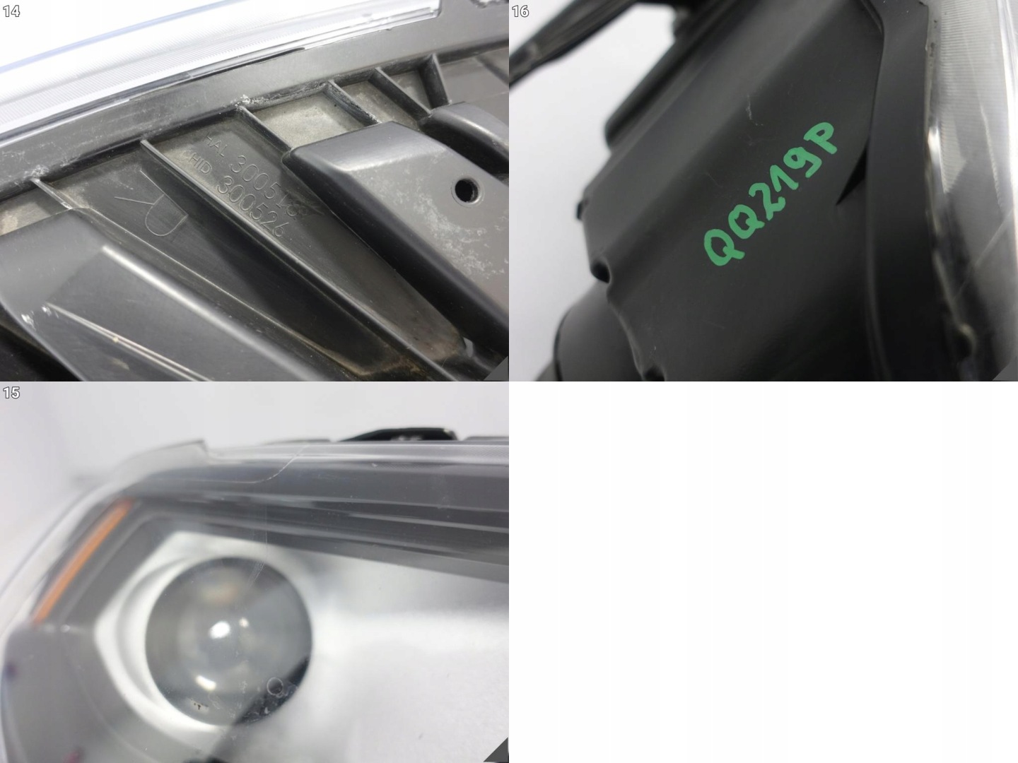 DODGE DURANGO III 3 LIFT 17-20 light XENON + LED right front EU CIEMNA