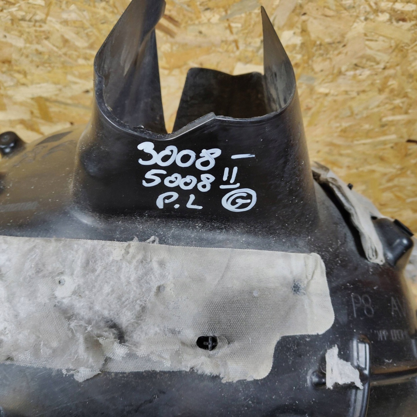 mudguard front front side left Peugeot 5008 II 9825282080