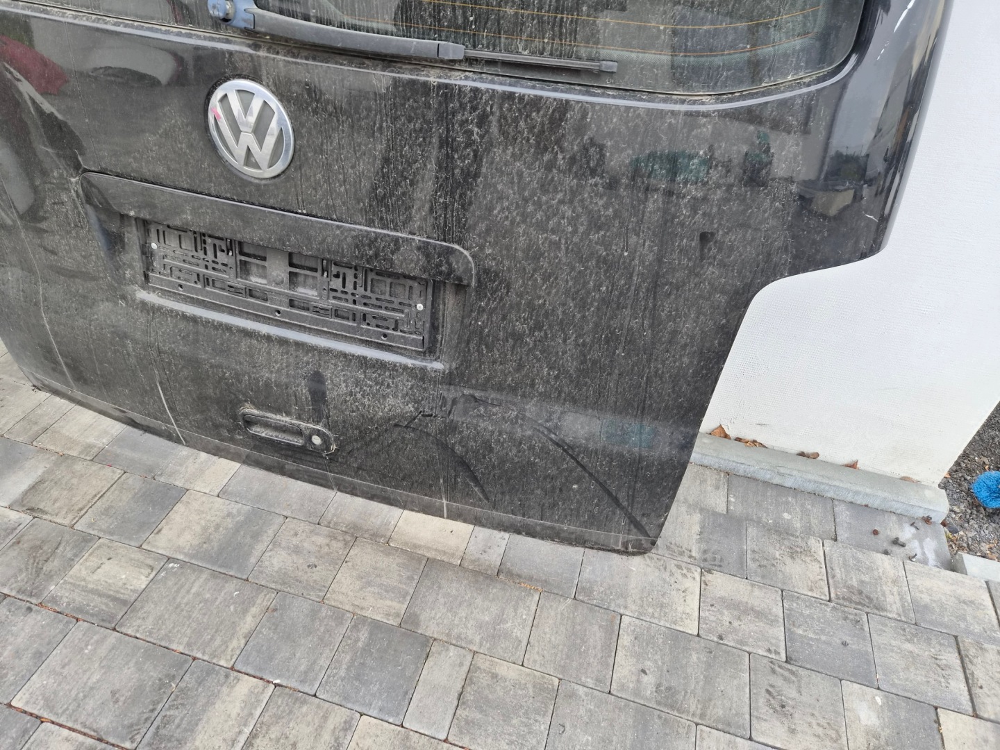trunk door cover boot rear part VW T5 T5 LIFT black