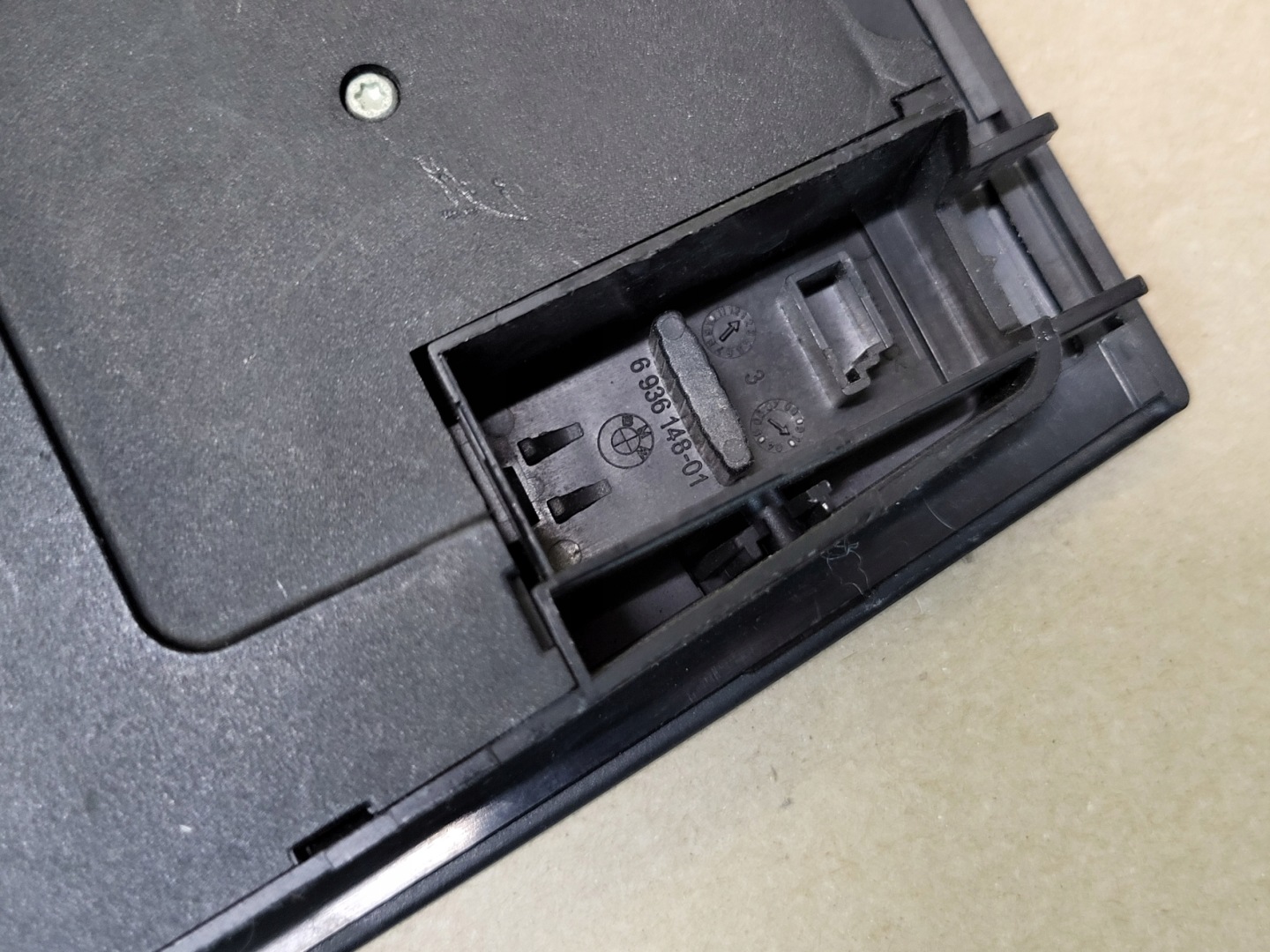 FANALE CIELO INTERNO OSWIETLENIE interna Anteriore nero BMW 3 E90 E91 Originale
