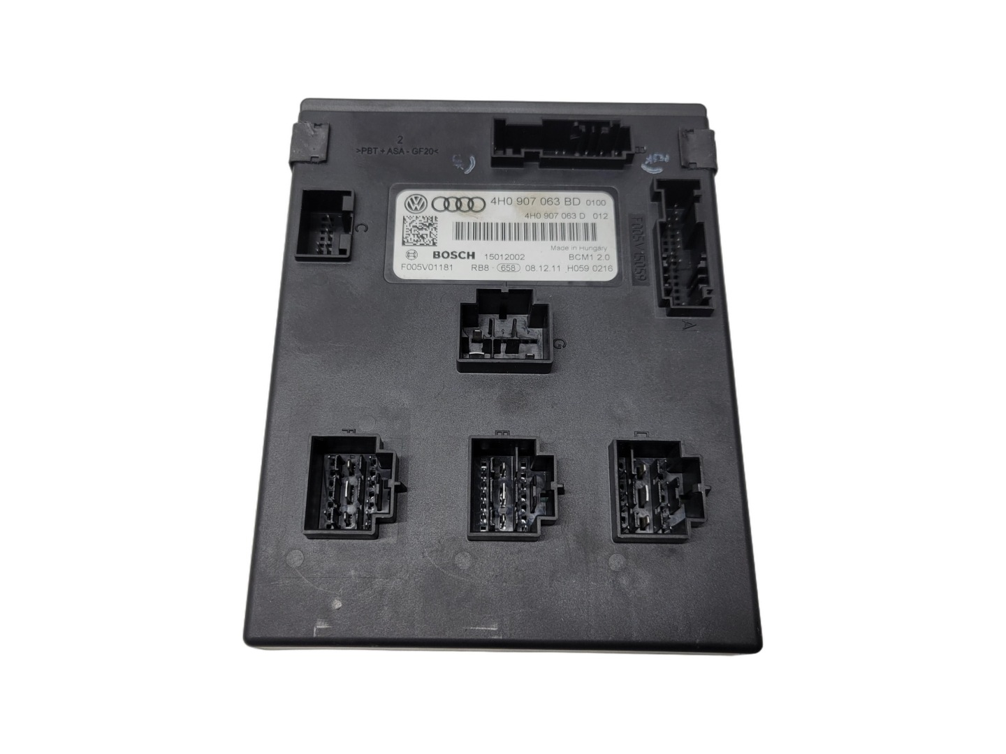 module control unit KOMFORTU VW TOUAREG II 7P 4H0907063BD