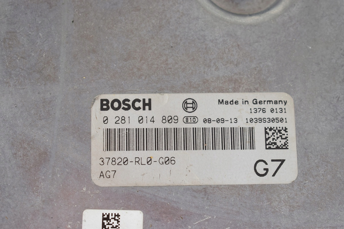 computer control unit * HONDA ACCORD VIII 0281014809 37820-RL0-G06