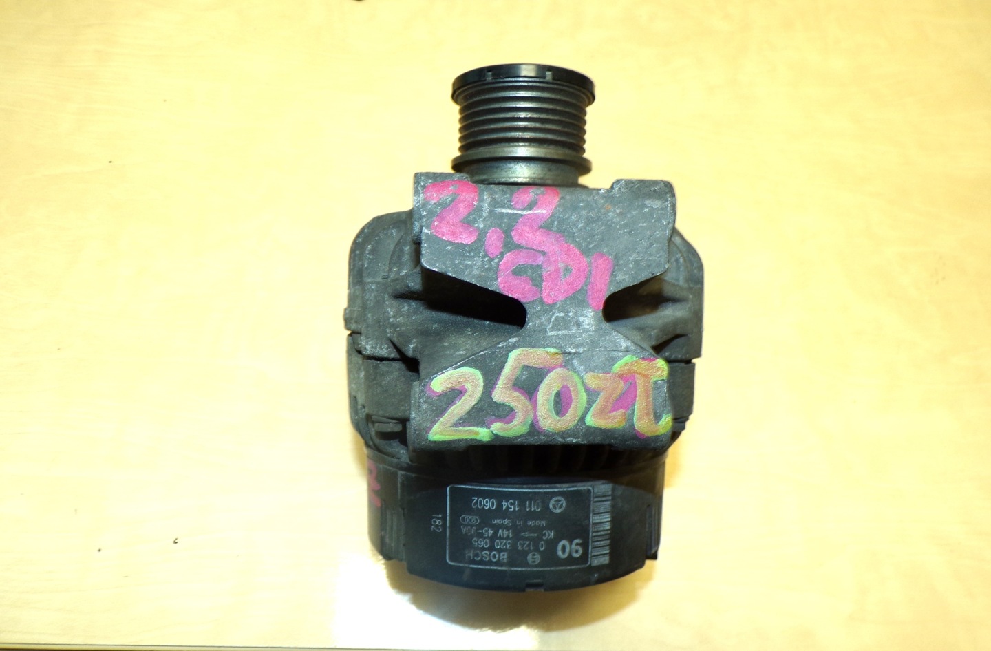 SPRINTER 06- 2.2 2.7 CDI ALTERNATORE DEMONTAZ