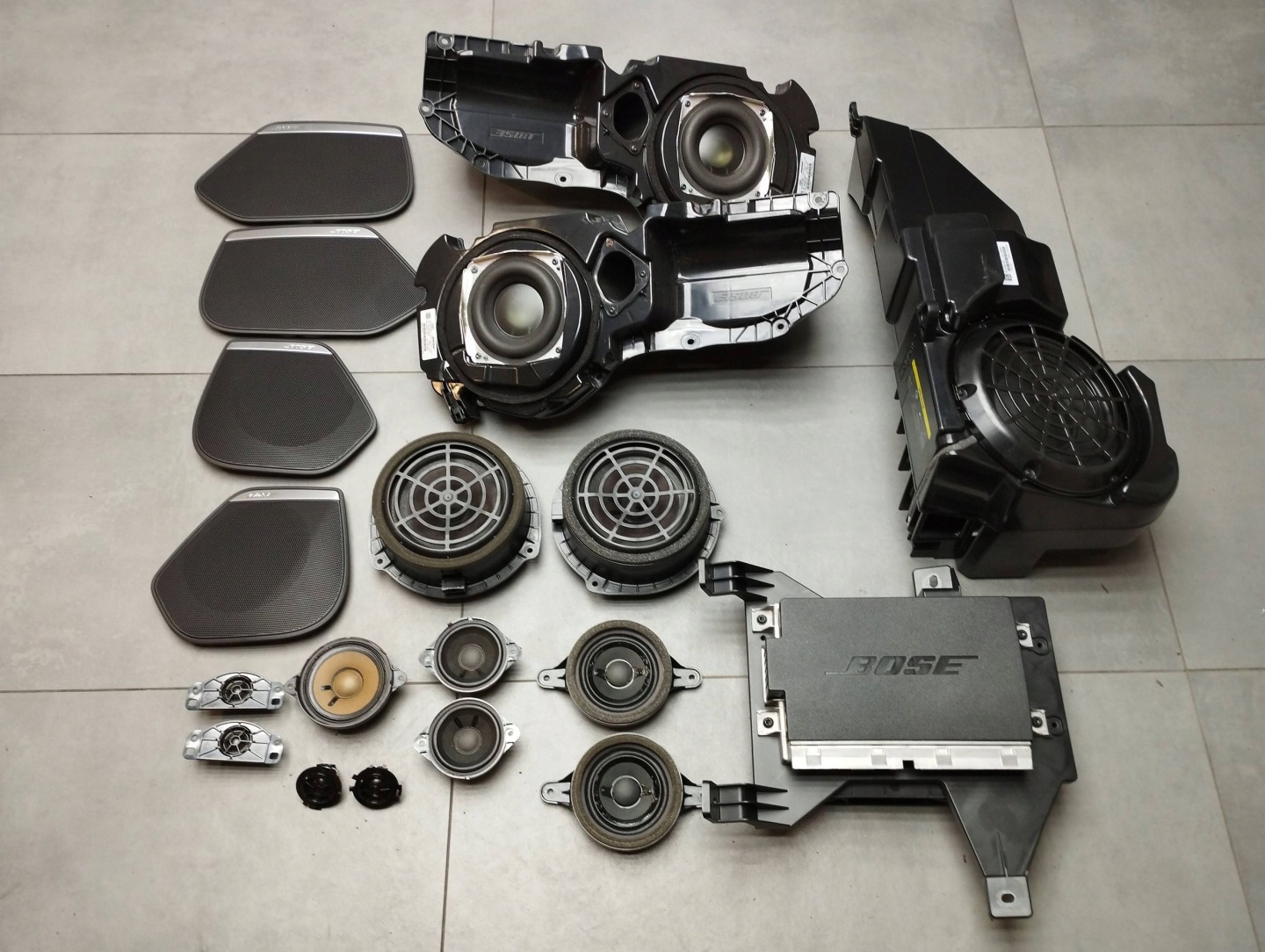 Audi A7 4G 2016 speakers amplifier BOSE 4G5035223B