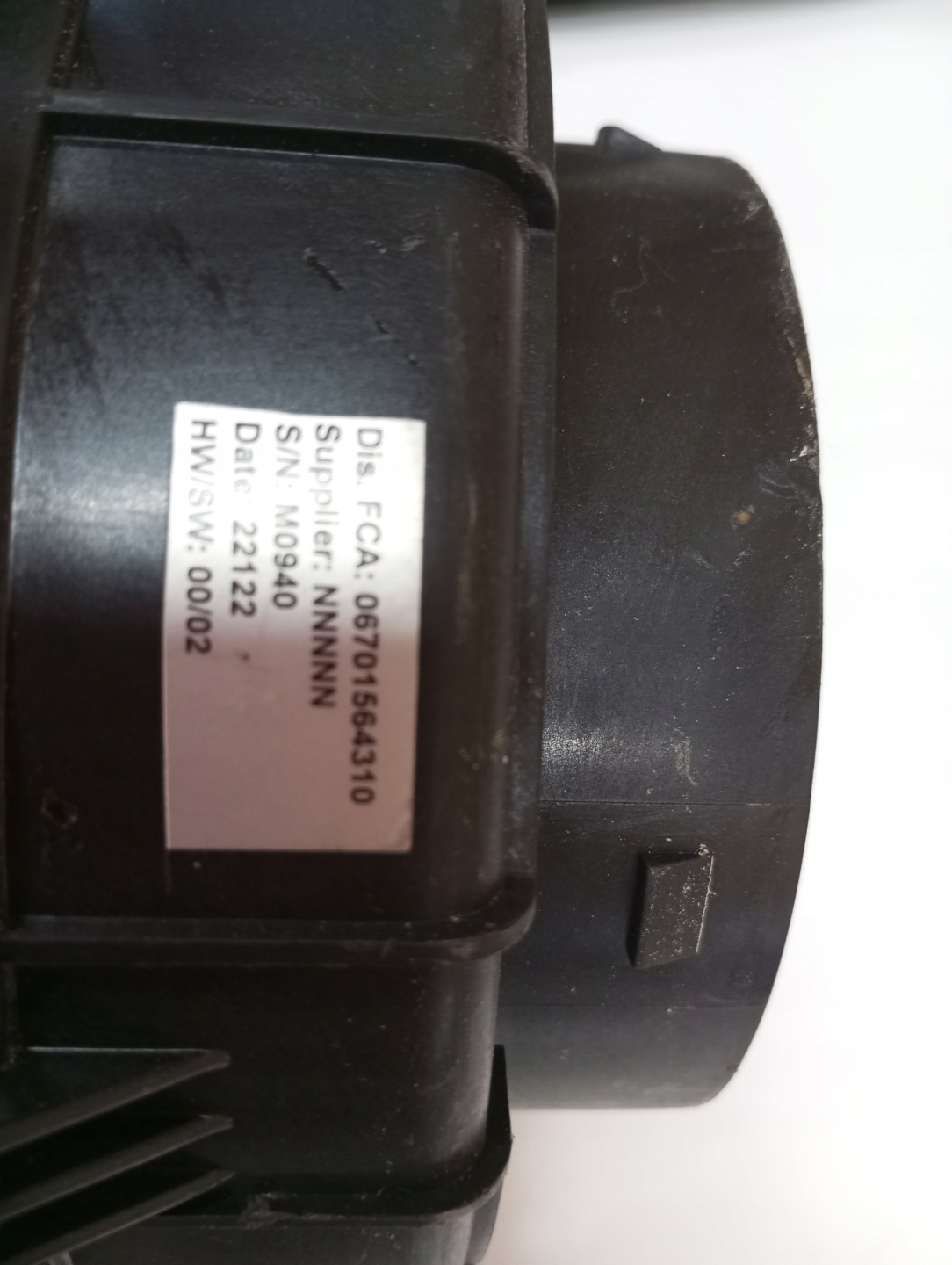 ventilátor topení MASERATI GRECALE 06701564310