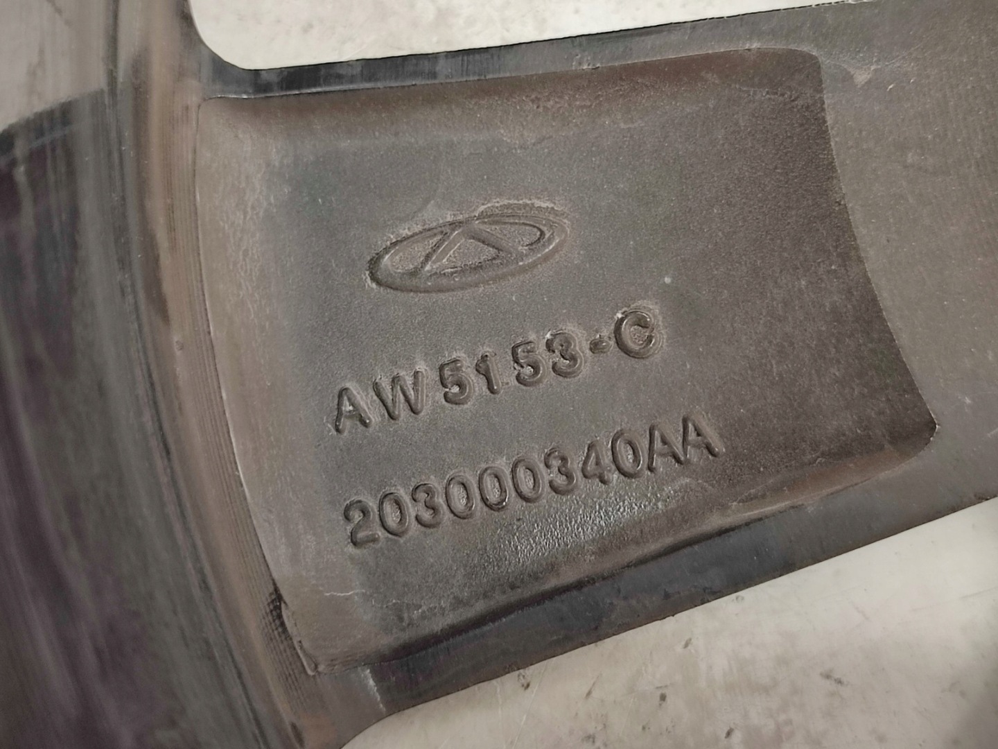 disk 5x108 - ET37 - 6,5J - 17" CHERY TIGGO II 203000340AA