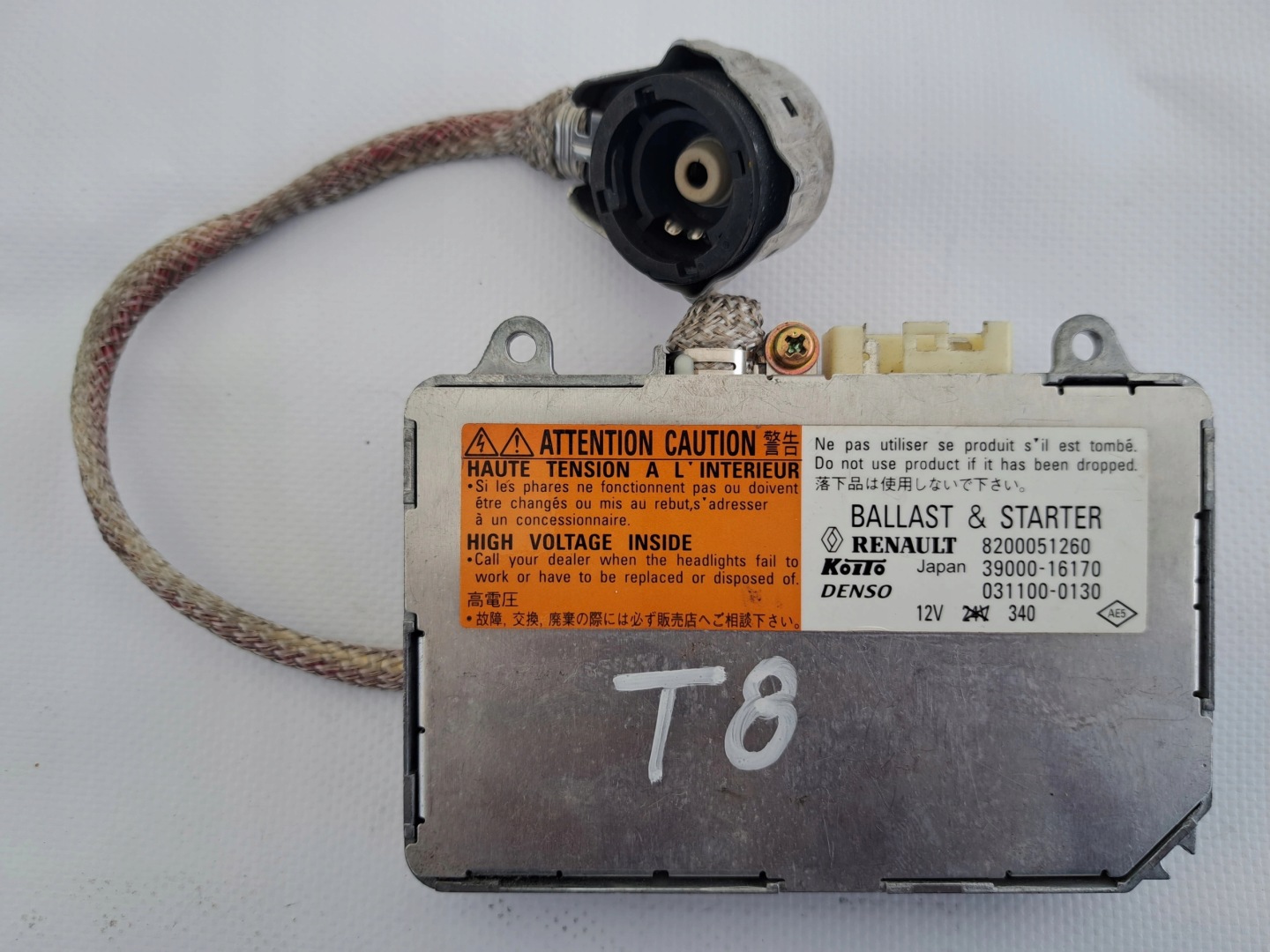 RENAULT VEL SATIS 8200051260 Centralina luci modulo