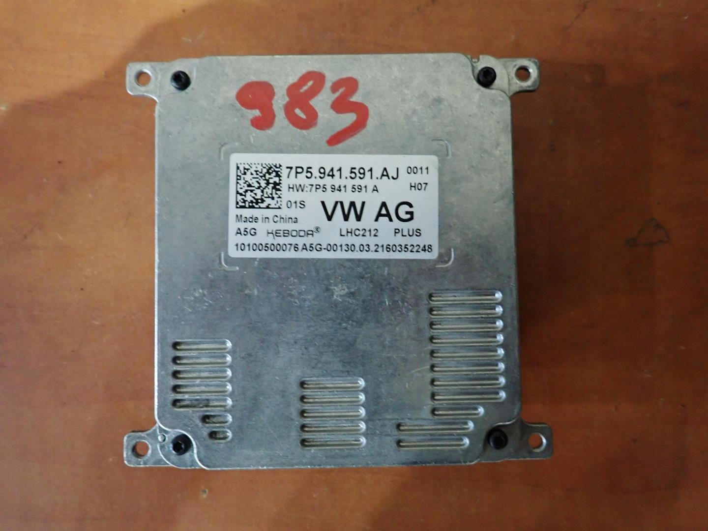 control unit module LED VW SEAT SKODA AUDI 7P5941591AJ