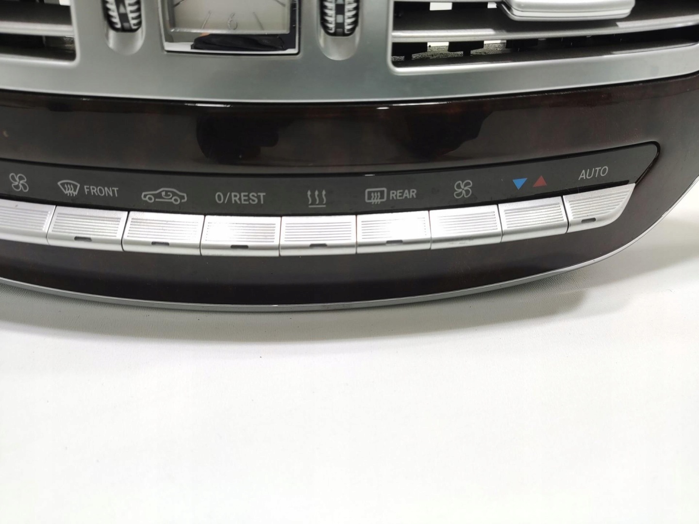 DEKOR Bois du tableau de bord Console Unite commande clima MERCEDES S-KLASA W221 2005-09
