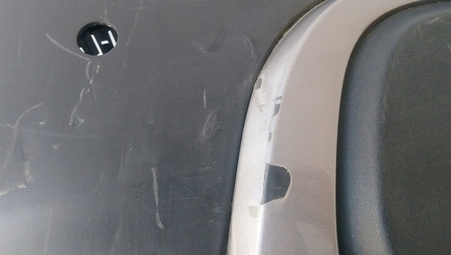 bumper rear part rear CITROEN C3 AIRCROSS PDC