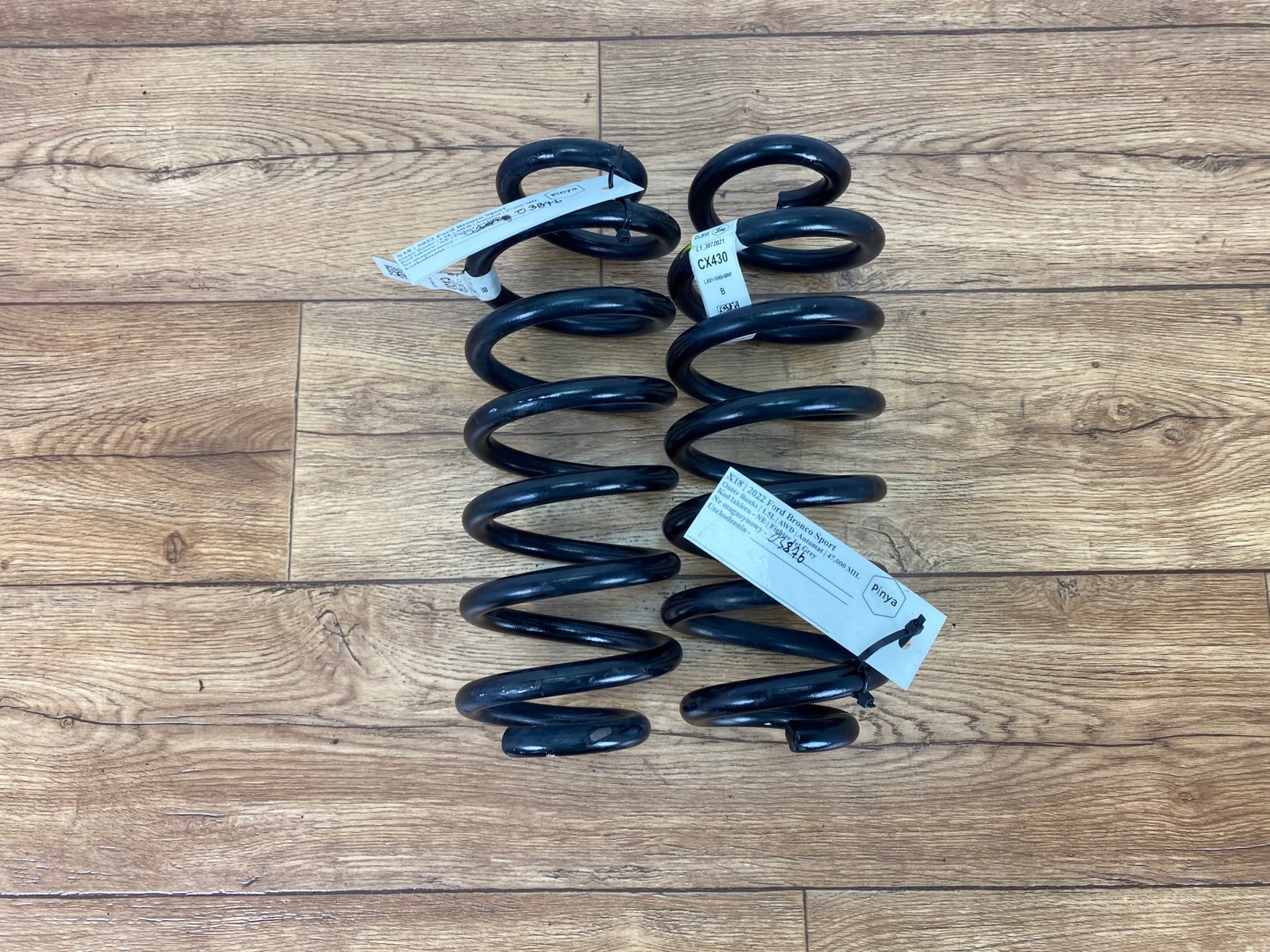spring rear Ford Bronco Sport 2020+ USA