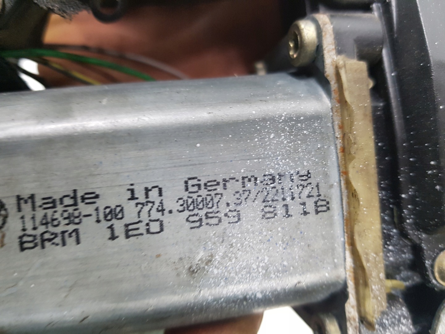ELE mechanism windows left rear VOLKSWAGEN GOLF 4