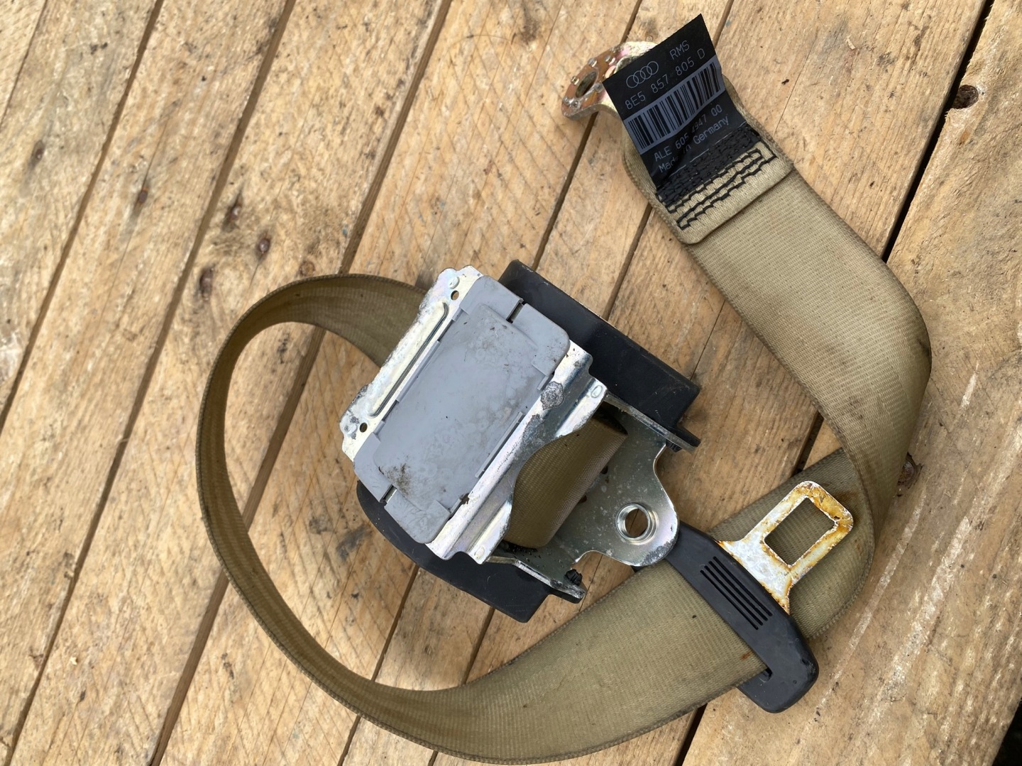 Gurten Sicherheits heck audi a4 b7 BRAZOWY 8E5857805D