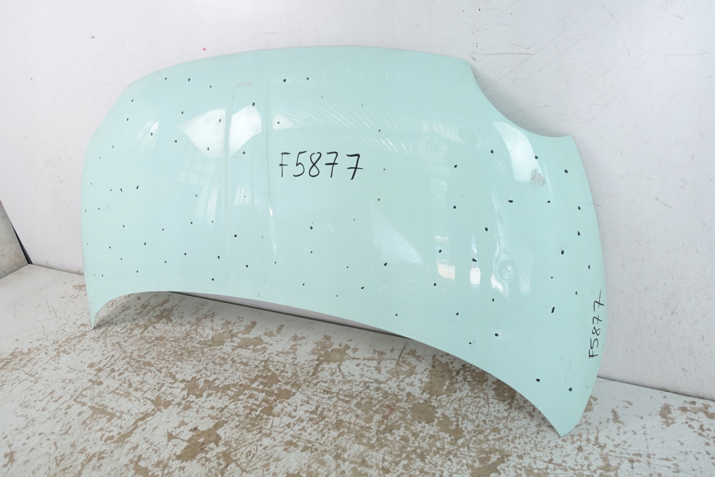 FIAT 500 2007- Abdeckung motorhaube Hagel!