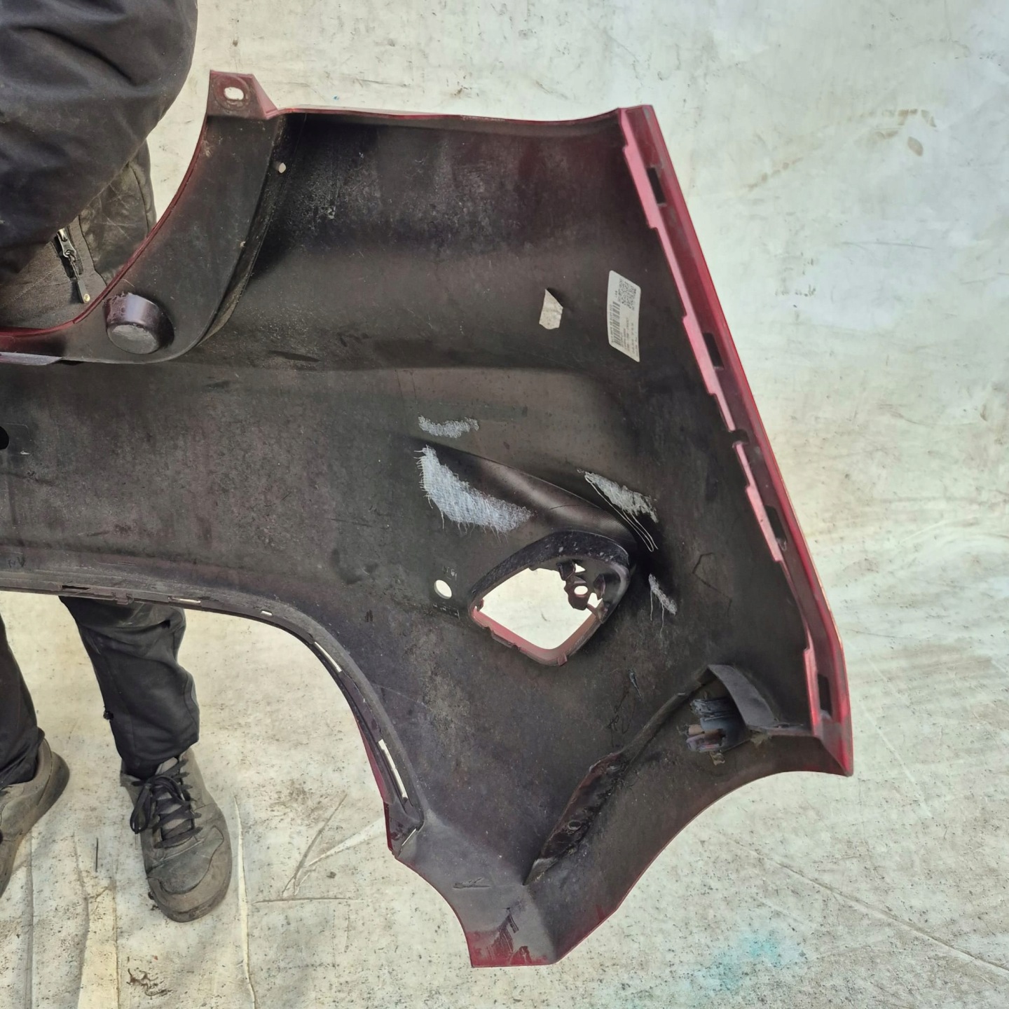 FORD FIESTA MK8 8 lökhárító far hátsó