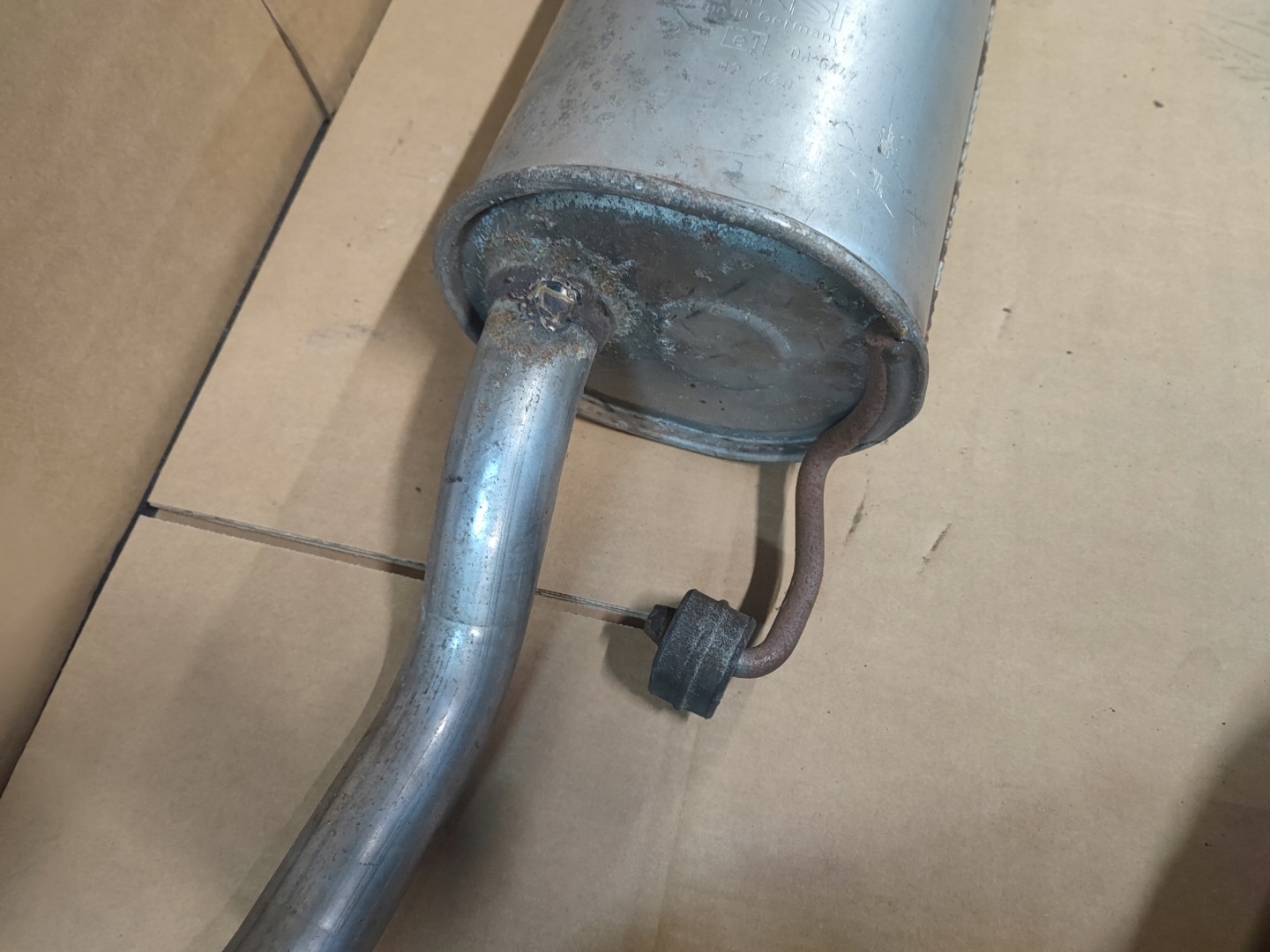 VW GOLF IV 4 exhaust silencer 1.4 16V HB
