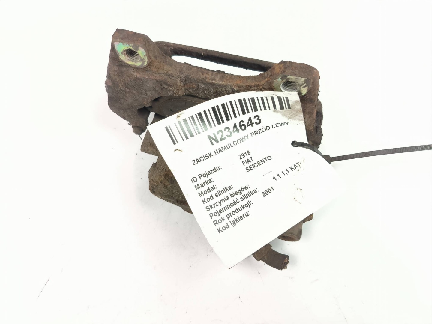 caliper brake front left FIAT SEICENTO