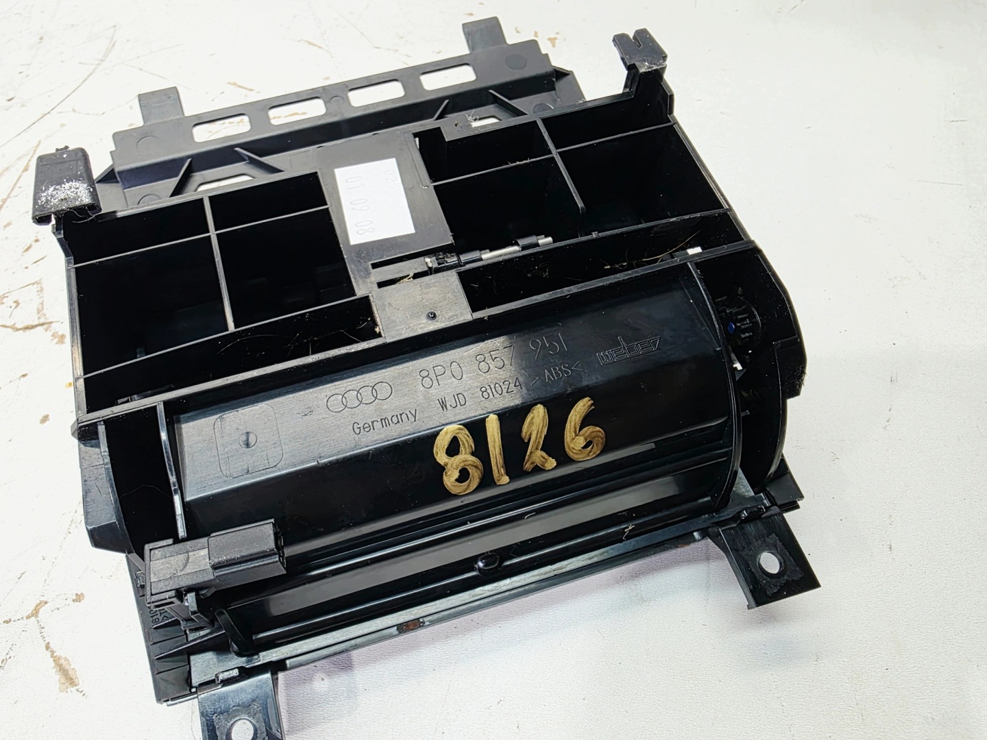 ashtray passenger compartment front AUDI A3 8P LIFT 8P0857951 8/26