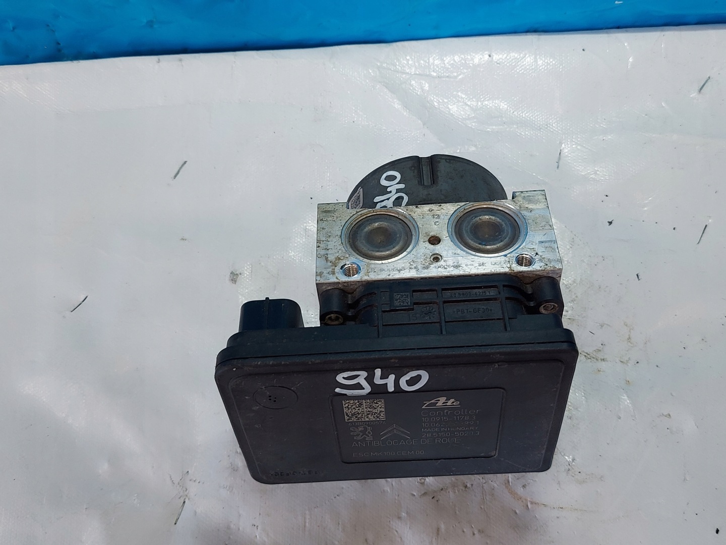 pump ABS CITROEN DS3 10091511783