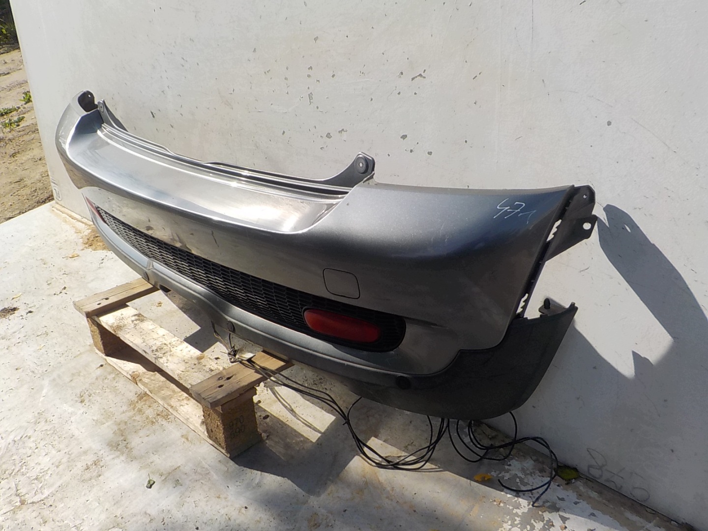 471 MINI COOPER R56 S 06-10 bumper rear part rear