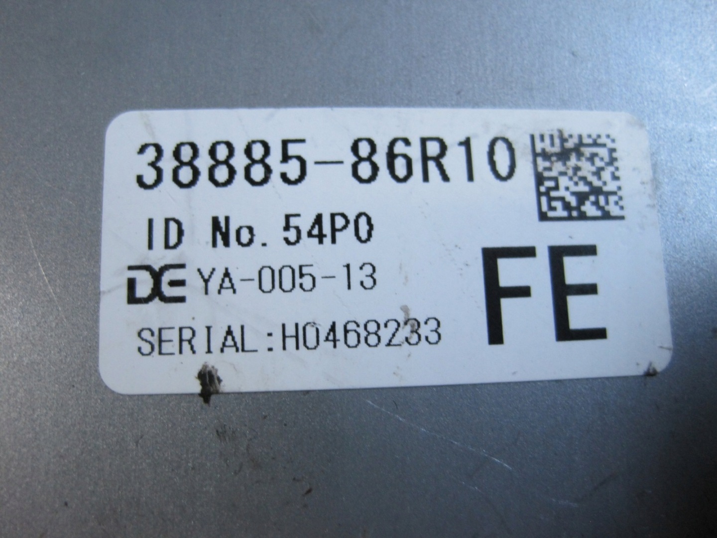 modul Bedienteil SUZUKI VITARA III 38885-86R10