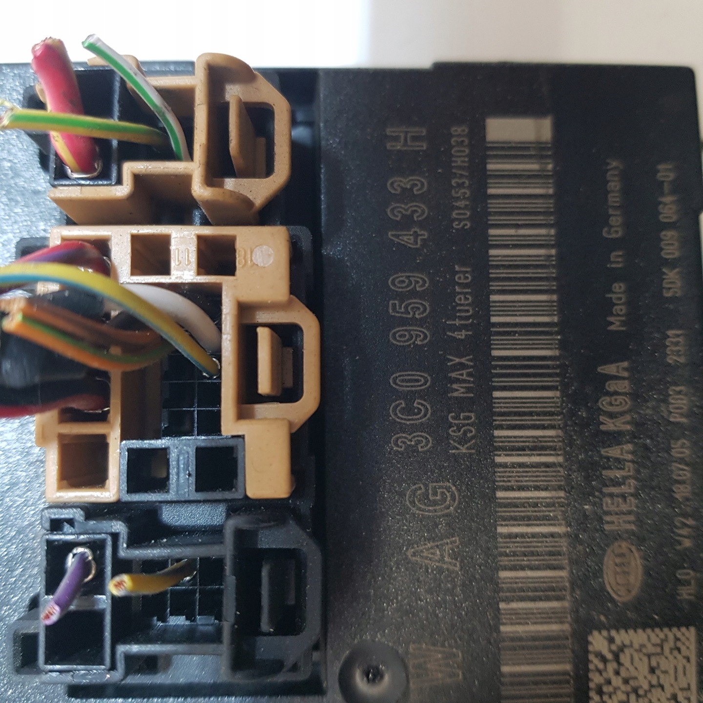 comfort control unit VOLKSWAGEN PASSAT B6 3C0959433H