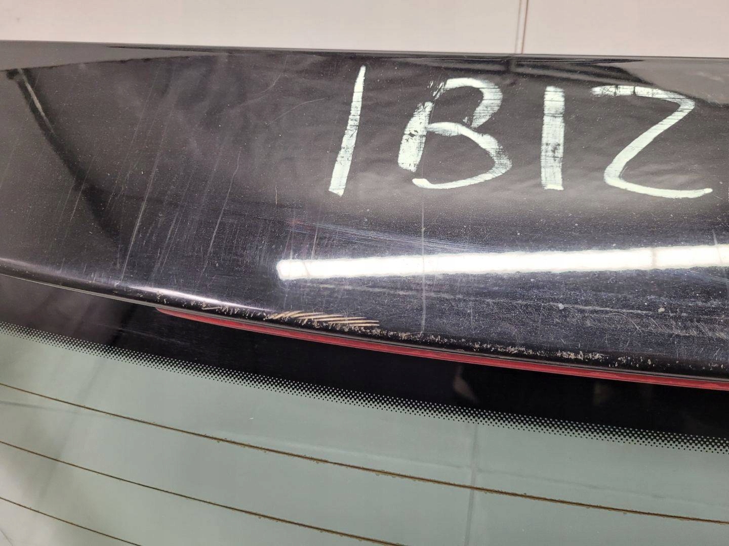 rear trunk door boot SEAT Ibiza 4 2nd facelift 2016