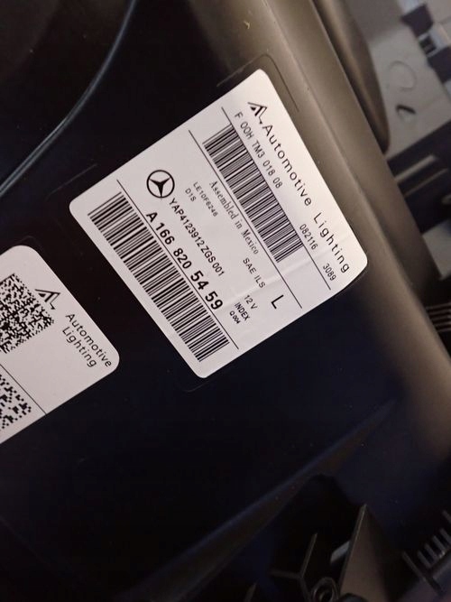 MERCEDES W166 ML GLS LED INTELLIGENT reflektor left light left A1668205459