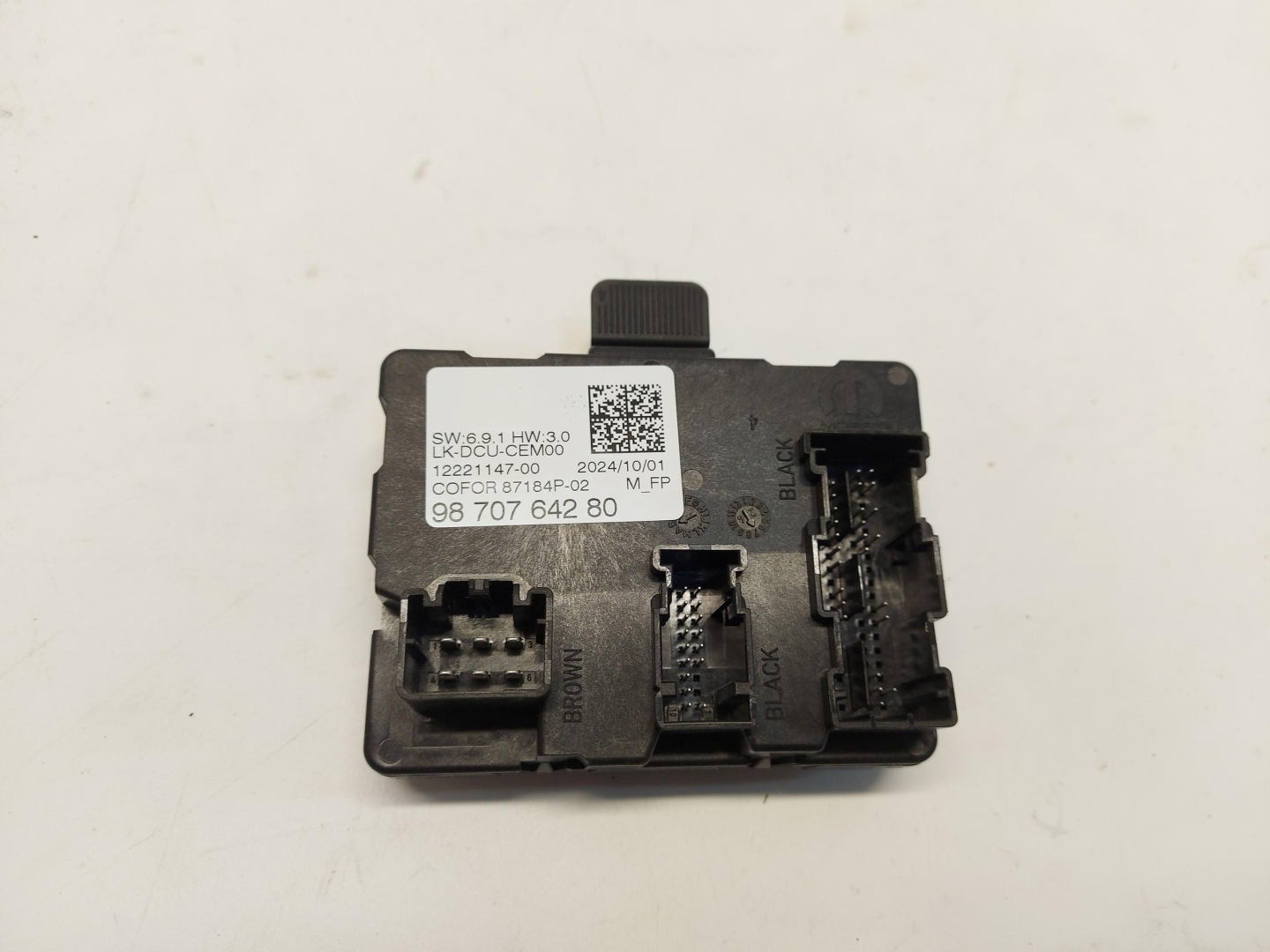 OPEL Grandland II 2024+ module control unit door front left 9870764280