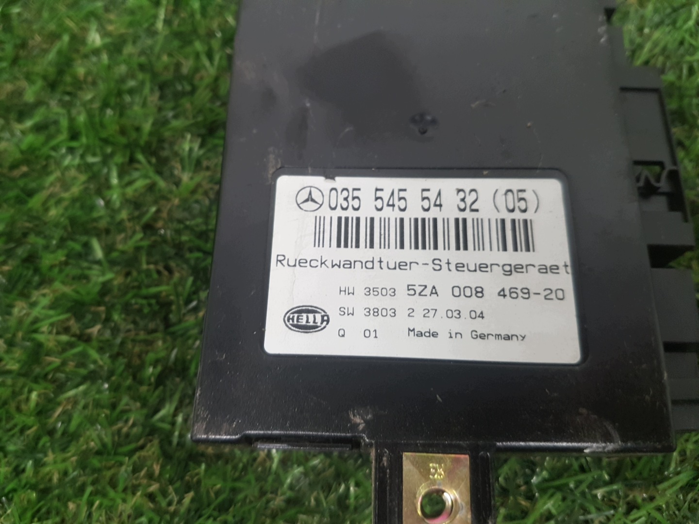 module control unit bonnet MERCEDES-BENZ E-class W211 0355455432